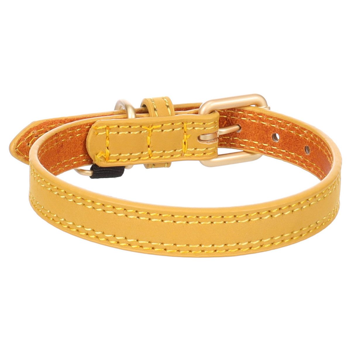 Flamingo Hunde-Halsband Halsband Virginia gelb