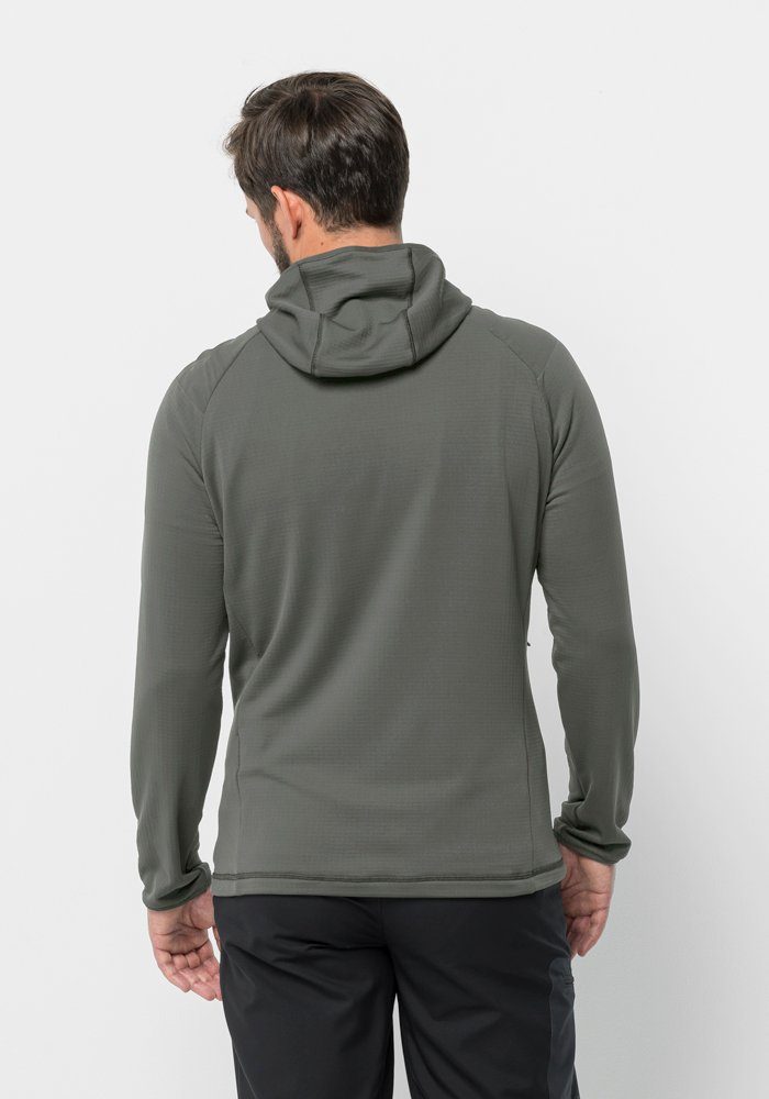 Jack Wolfskin Fleecejacke "KOLBENBERG HOODED FZ M" mit Kapuze günstig online kaufen