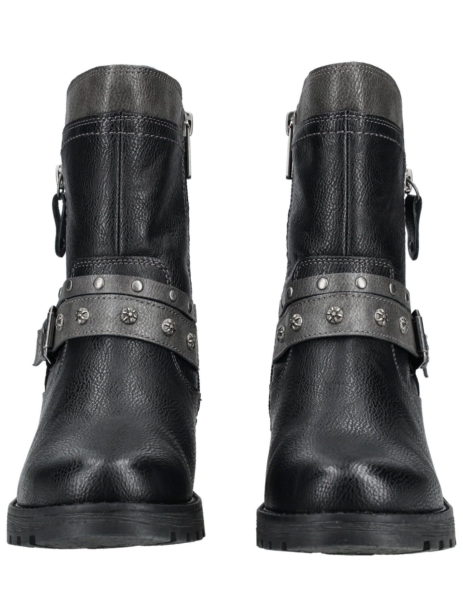 Mustang Shoes Mustang Shoes Stiefelette Lederimitat Bikerboots – Bild 3 von 5