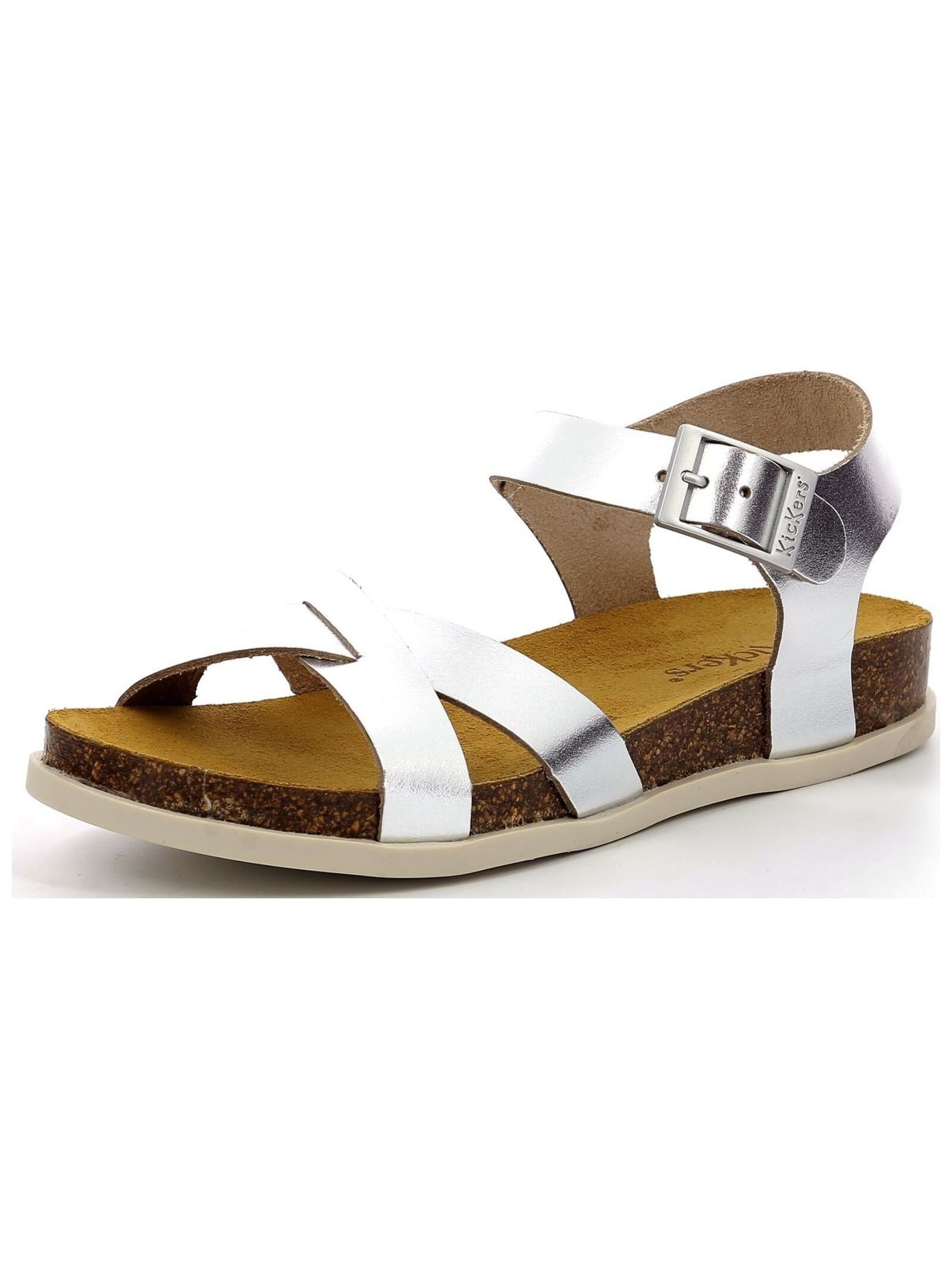 Kickers Sandalen Leder Riemchensandalette