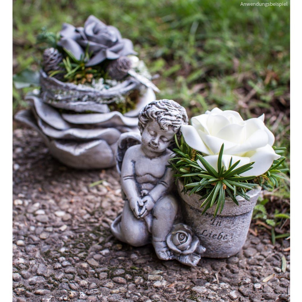 matches21 HOME & HOBBY Blumentopf Grabschmuck günstig online kaufen