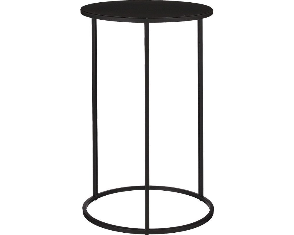 Mica Decorations Beistelltisch Mica Beistelltisch Quinty Ø 32 x H 50 cm schwarz