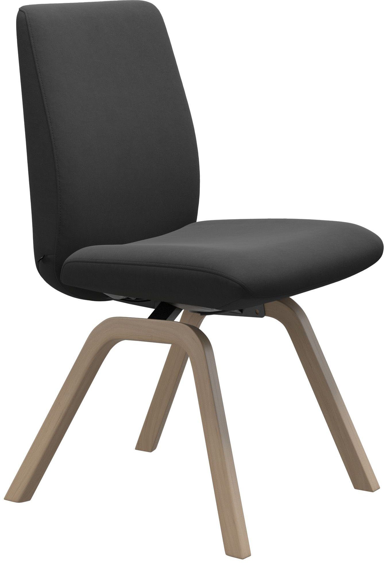 Stressless® Polsterstuhl Laurel, Low Back, Größe L, mit schräggestellten Beinen in Eiche gekalkt