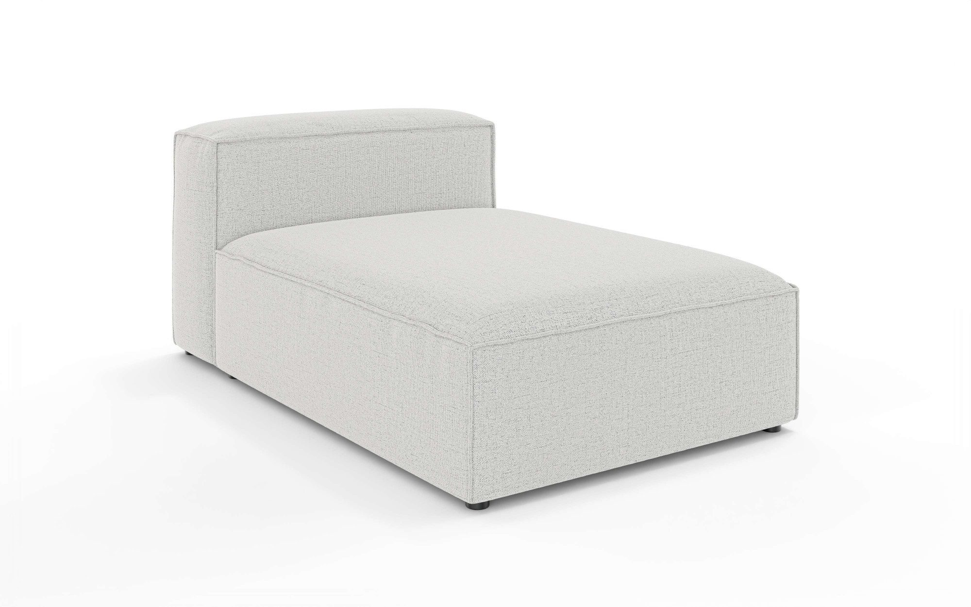 INOSIGN Chaiselongue XL HAILY extra tief Loungemöbel zum Relaxen, Maße B/T/H: 100/160/72 cm, als Modul oder separat verwendbar, für individuelle Zusammenstellung