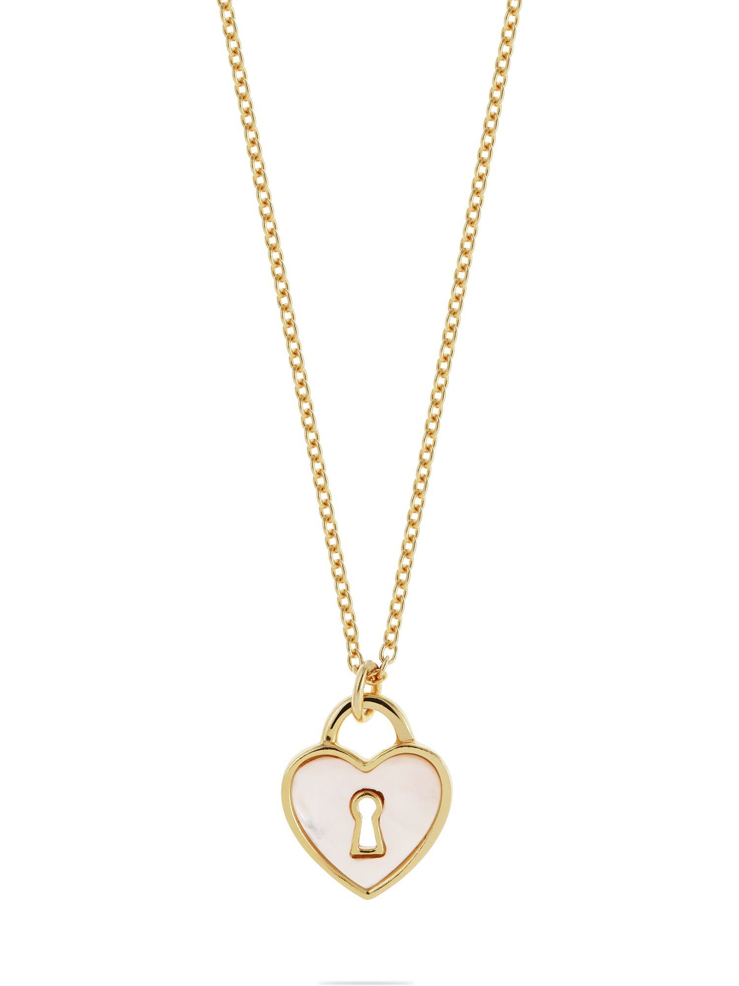 Silberkette CHRIST Damen-Kette 925er Silber, recycelt Perlmutt