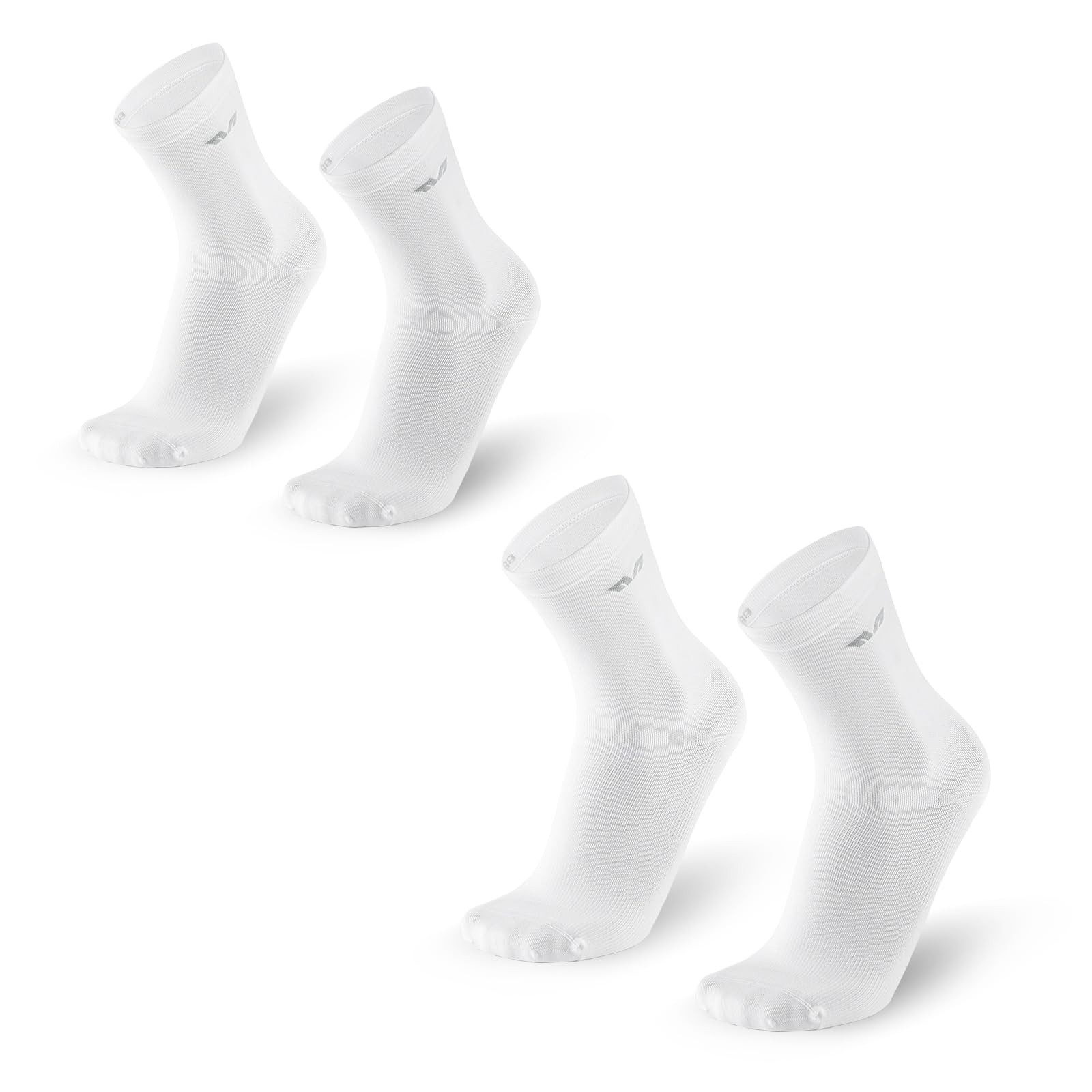 ROCKBROS Sportsocken TVI Fahrradsocken Damen 2er Pack (Sportsocken für Radsport, Laufen, Fitness, Crossfit) Sommer Lightweight Atmungsaktive