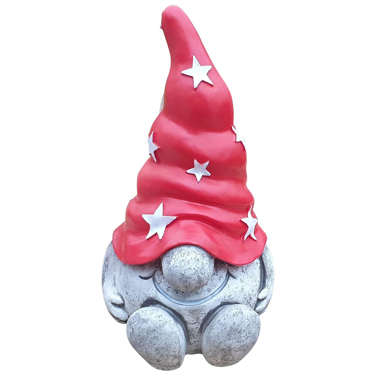 Weihnachtsfigur Weichnachtswichtel mit Sternenmütze Kobold Gnomfigur