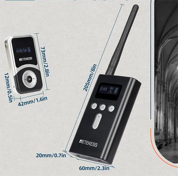 Retekess T130S Wireless Tour Guide System, für Konferenzen, Werksbesichtigungen mobiles Navigationsgerät (100m Drahtloses Flüster Reiseführersystem, 49 Kanäle, Hochschulen)