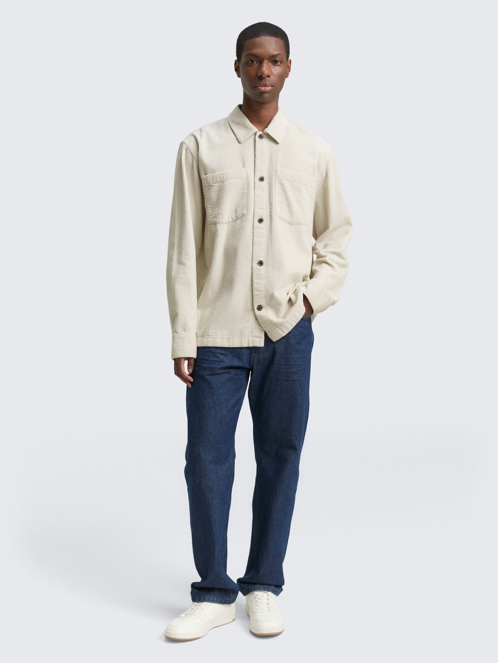 TOM TAILOR Denim Langarmhemd Blusen & Shirts Overshirt aus Cord
