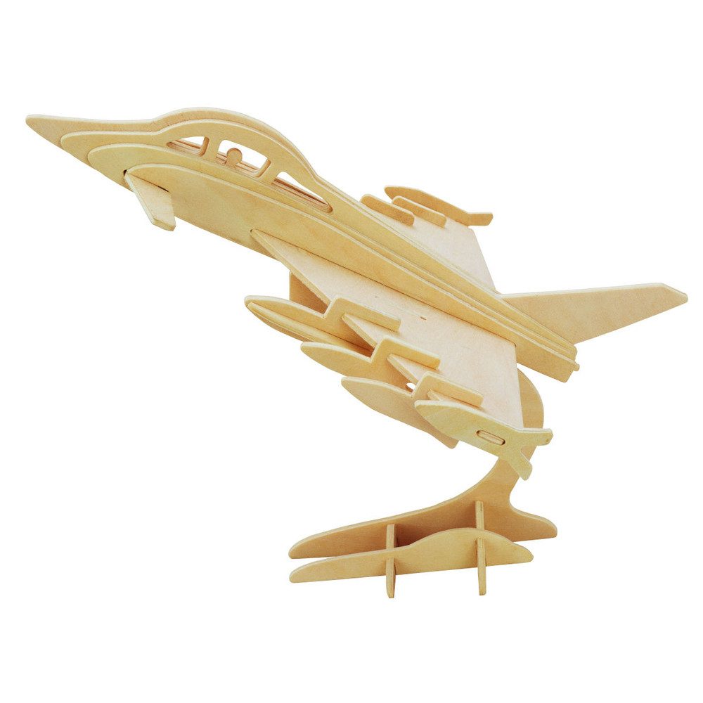 Spiel Besttoy - Holz-Modellbau - Flugzeug - Eurofighter