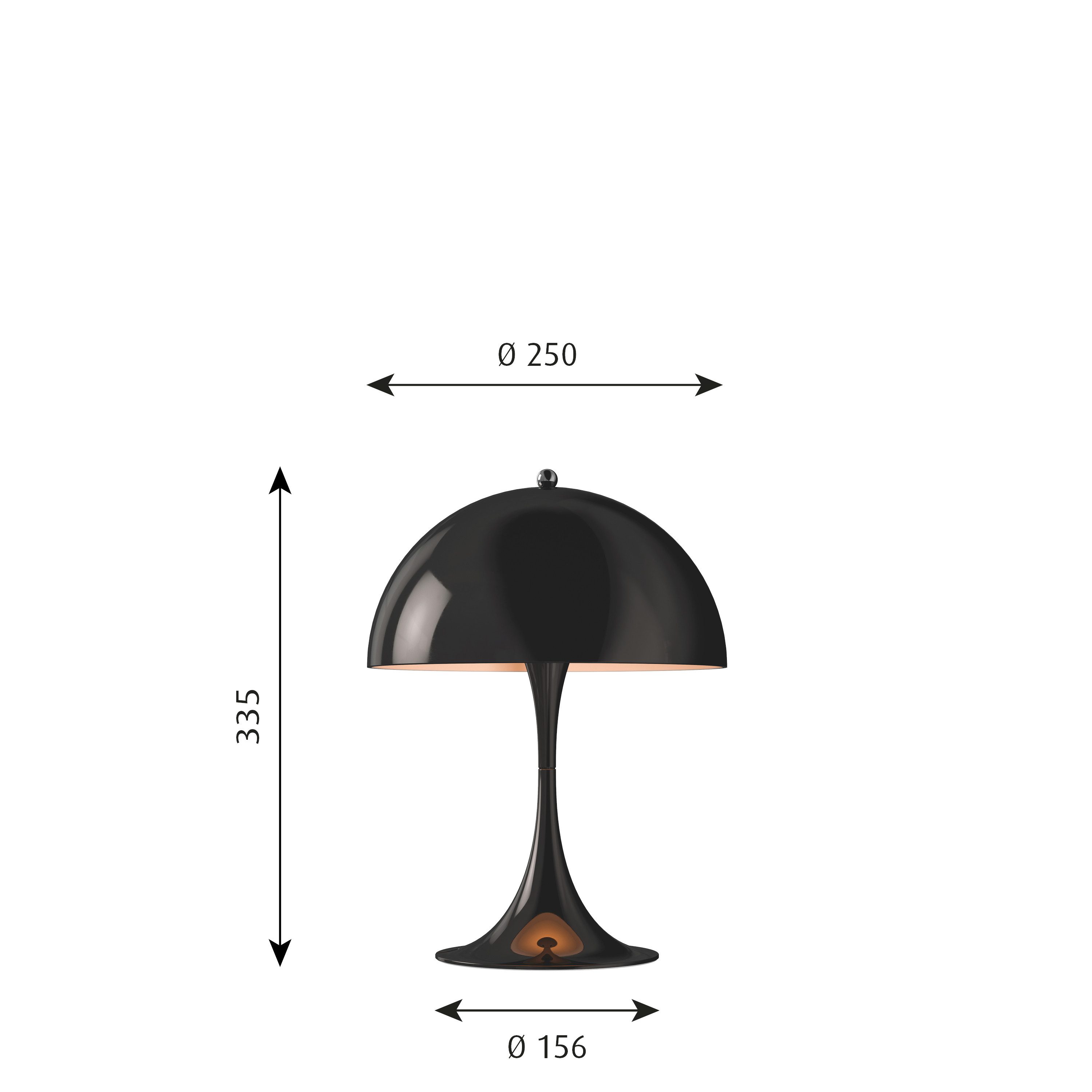 Louis Poulsen Tischleuchte Louis Poulsen Panthella günstig online kaufen