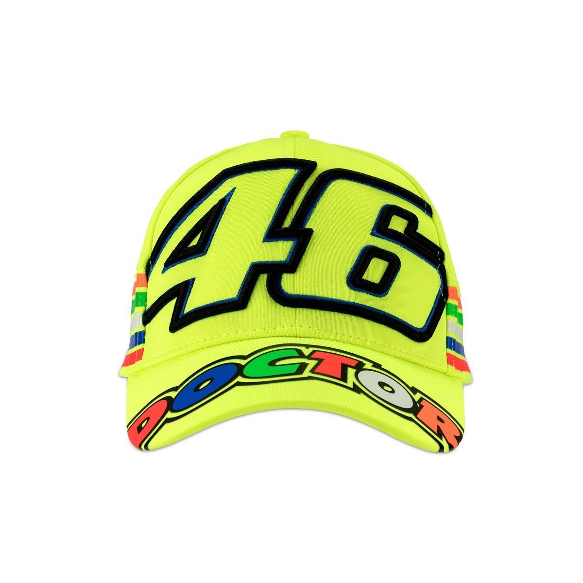 VR46 Baseball Cap Valentino Rossi Stripes (Gelb) Größenverstellbar