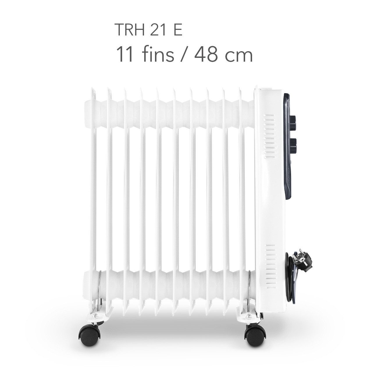 TROTEC Ölradiator TRH 21 E, 3 Heizstufen Wärmespeicher mit Flüssig-Wärmemittel