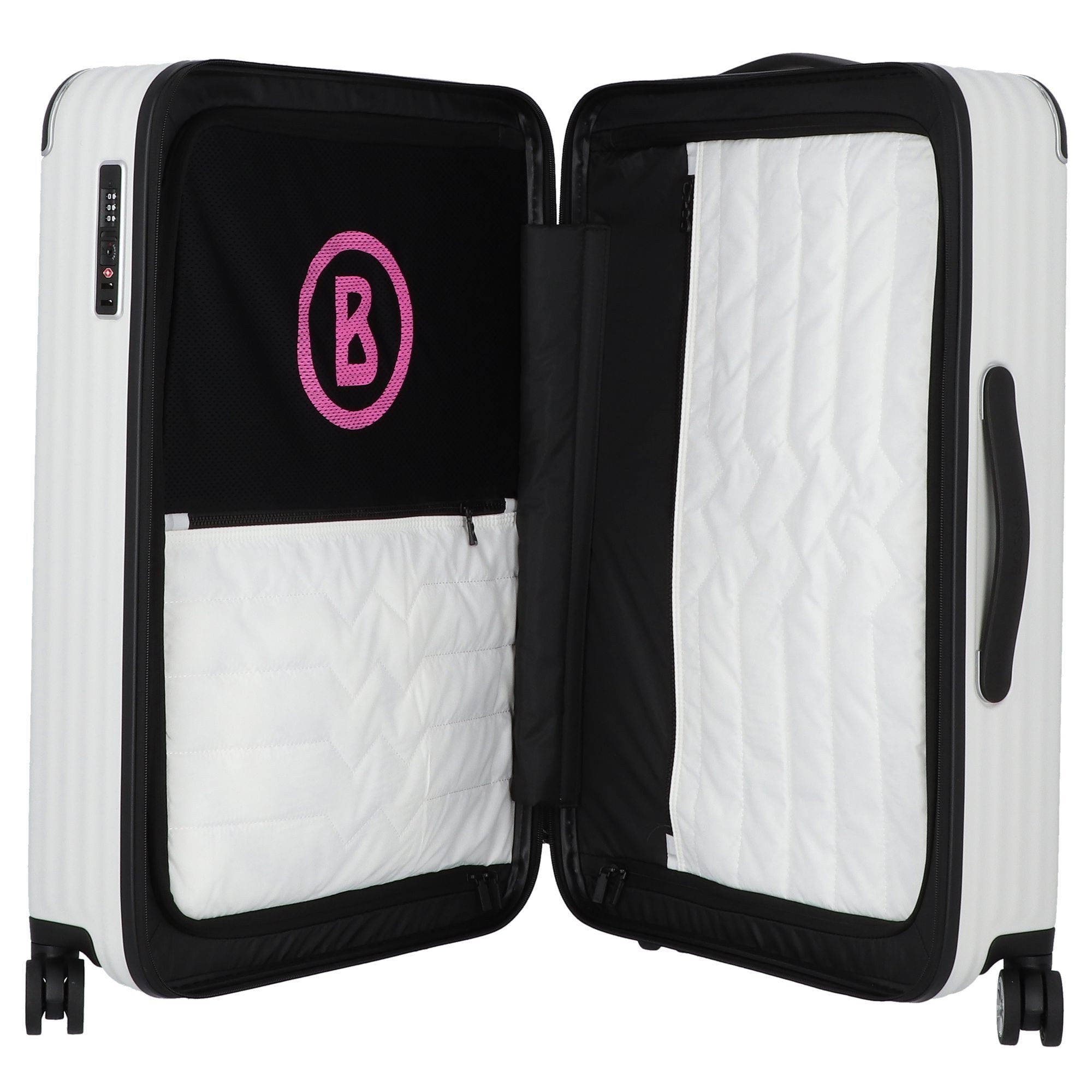 BOGNER Hartschalen-Trolley Piz Deluxe, 4 Rollen, Polycarbonat