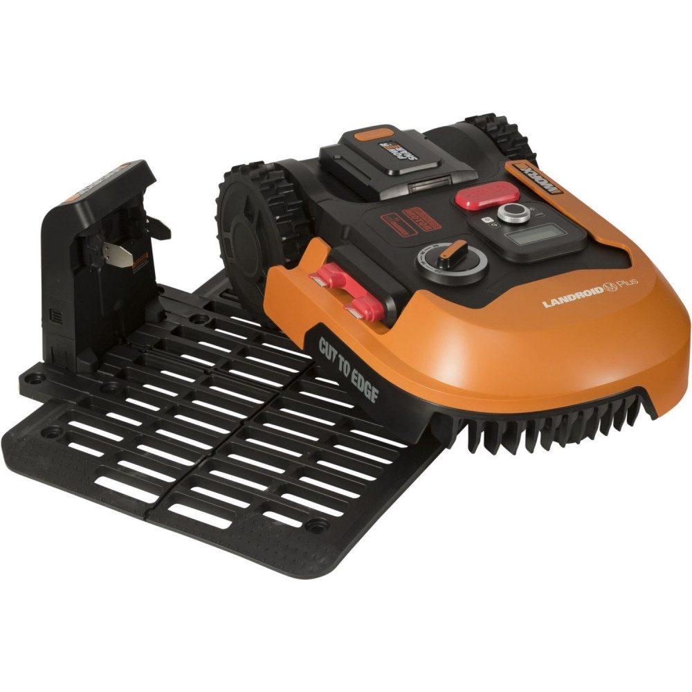 Worx Rasenmähroboter Landroid M500 Plus – Mähroboter – orange/schwarz, (1-St)