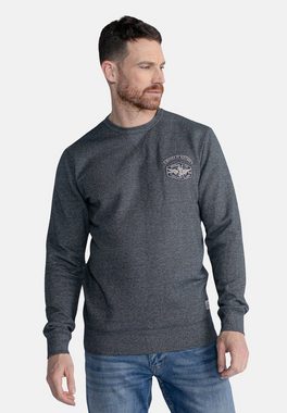Petrol Industries Sweatshirt Pullover Hubbing Sweatshirt in Melange-Optik (1-tlg)