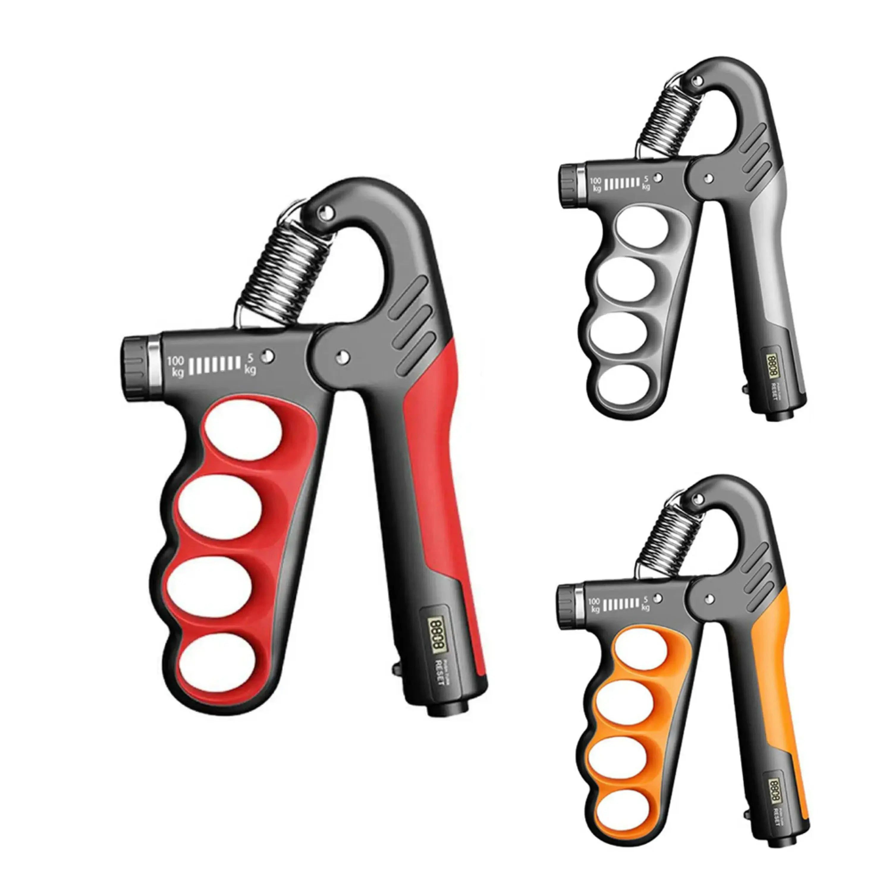 Handmuskeltrainer Handtrainer mit Zähler 5–100 kg – Griff- & Handkraft stärken