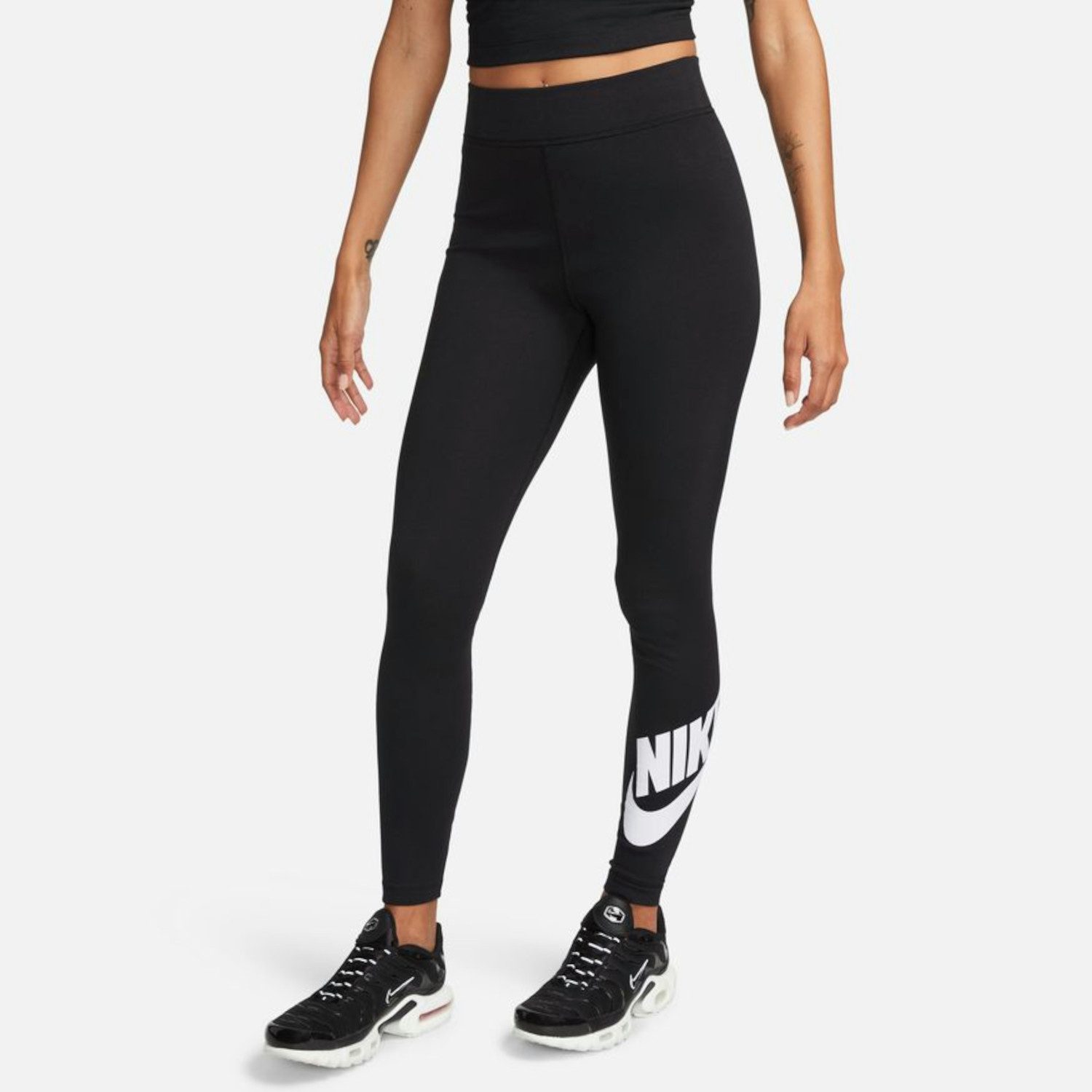 Nike Sportswear Leggings Nike Damen Leggings Classics High-Waisted Graphic Leggings DV7791
