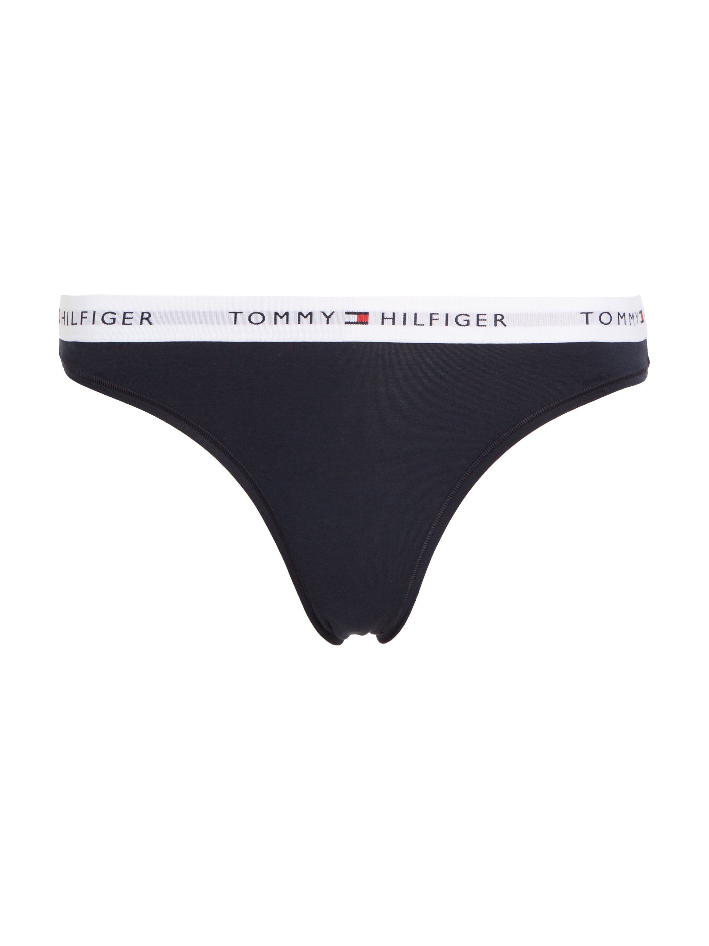 Bikinislip Hilfiger Tommy dem auf Taillenbund Logo Desert Sky Underwear (dunkelblau) mit