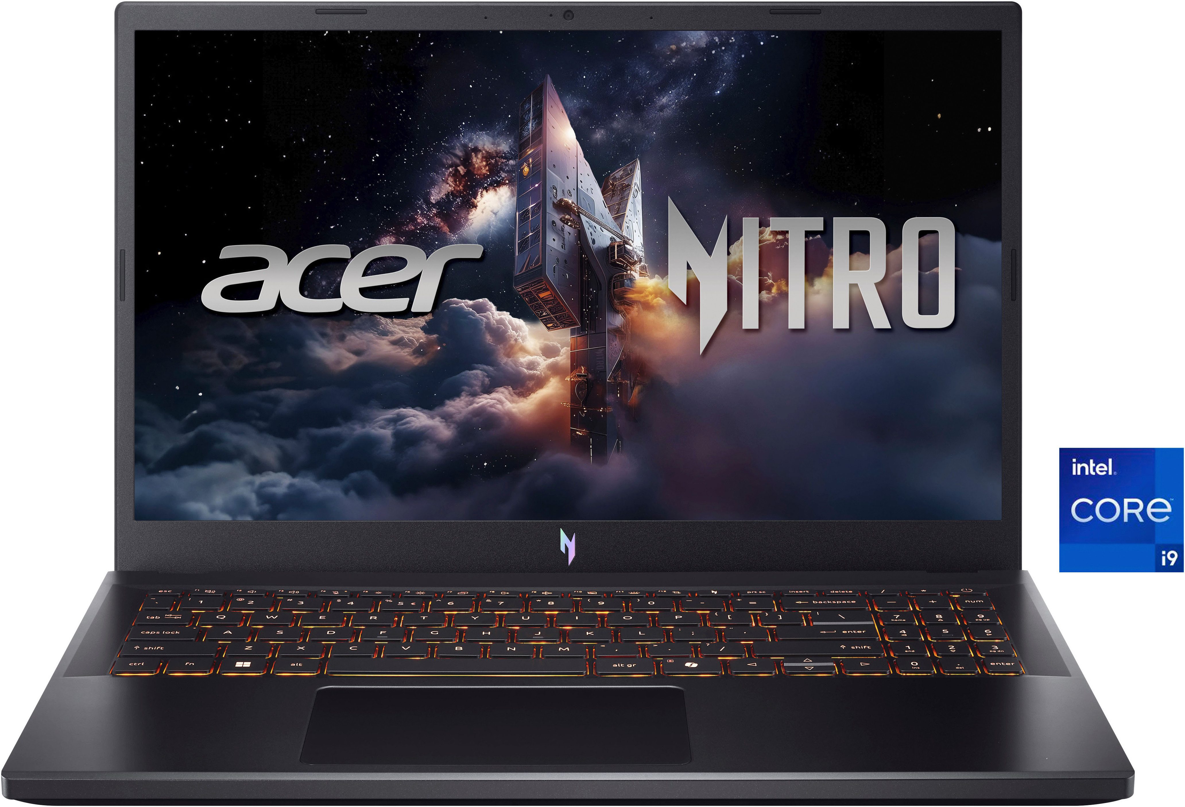 Acer ANV15-52-959P Gaming-Notebook (39,62 cm/15,6 Zoll, Intel Core i9 13900H, GeForce RTX 5060, 1000 GB SSD)