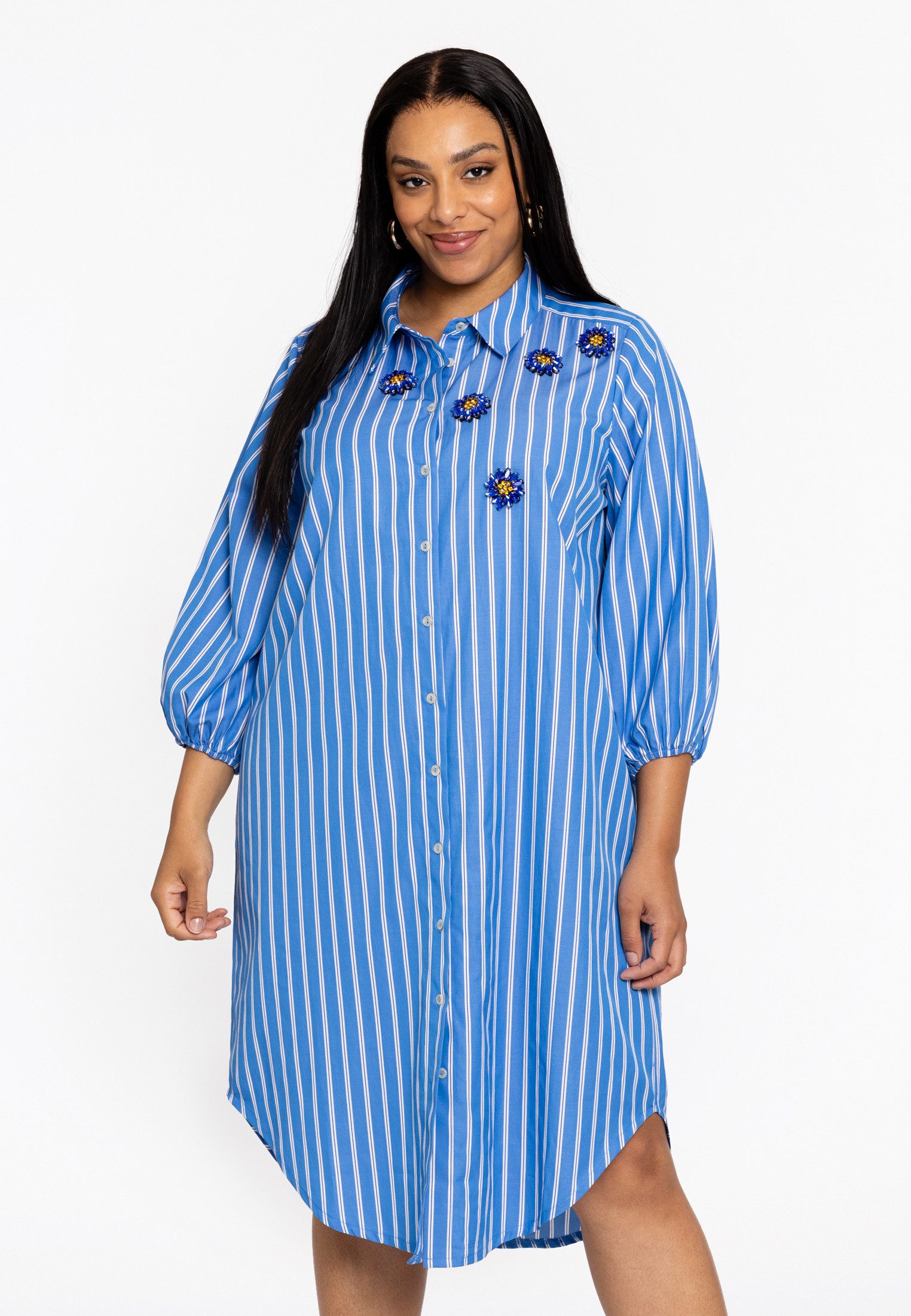 YOEK A-Linien-Kleid Damen Kleid Große Größen günstig online kaufen