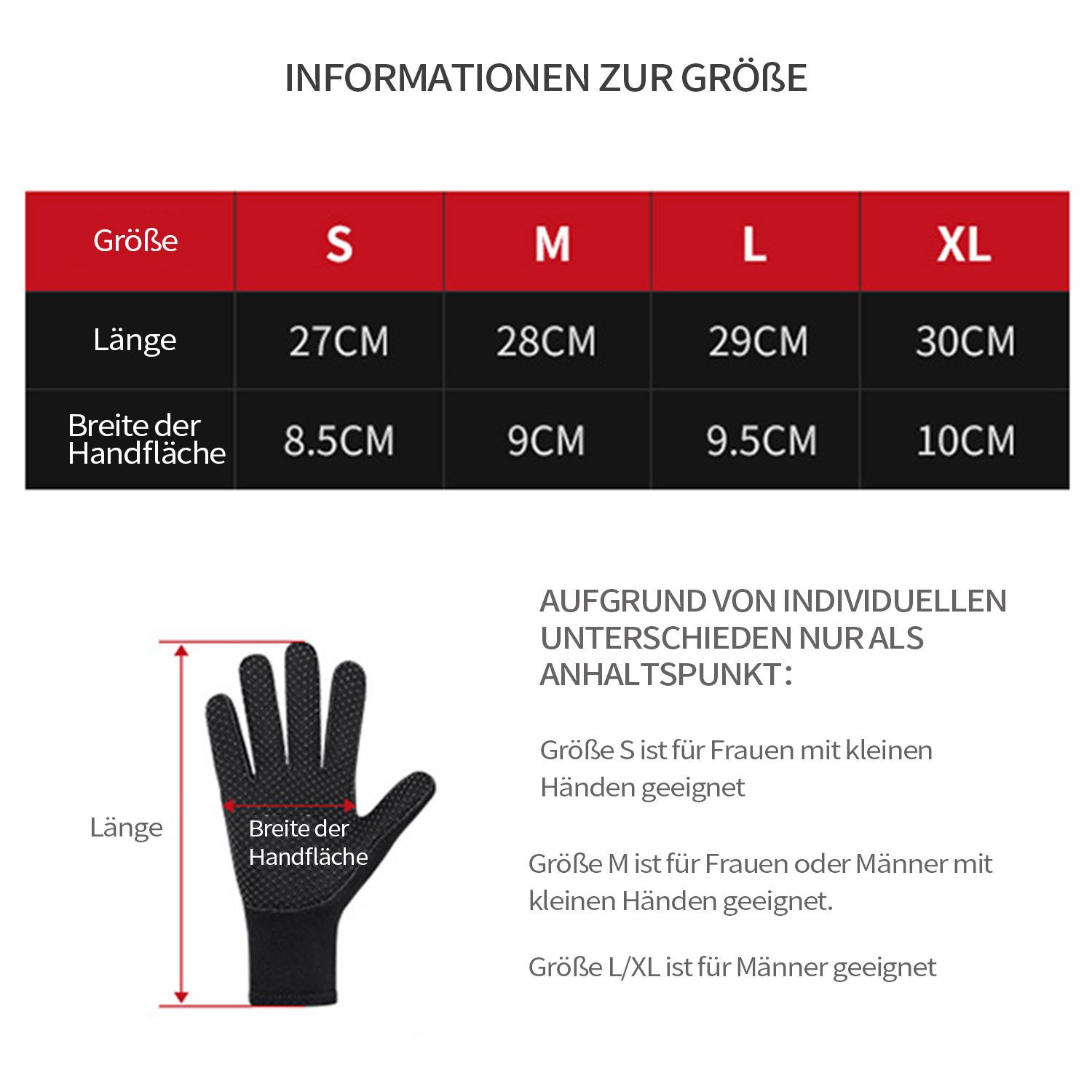 Refttenw Neoprenhandschuhe 3mm Rutschfest Warm Schwimm günstig online kaufen