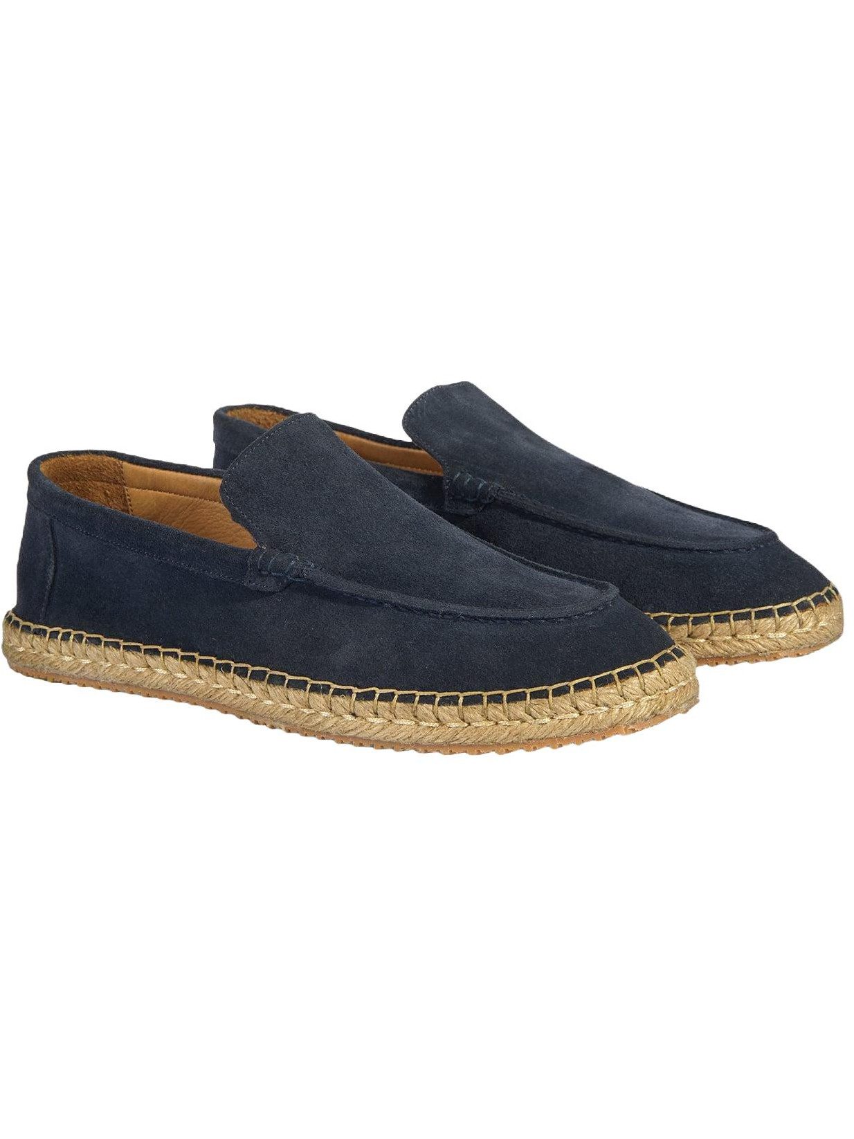 Desa Herren-Slipper – Obermaterial aus Wildleder, Lederfutter, ohne Versch Loafer