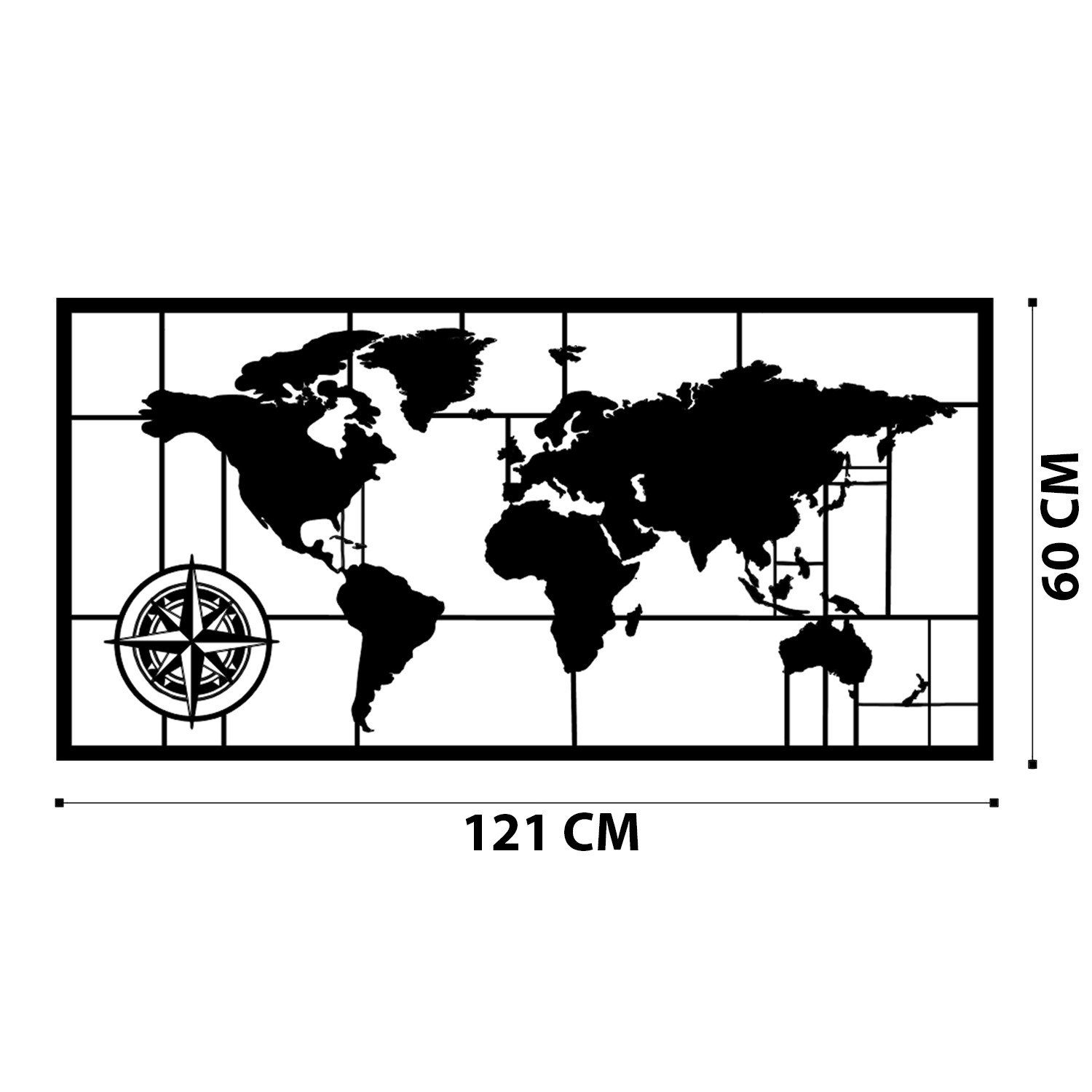 Wallity Wanddekoobjekt 100% METAL (Thickness: 1,2mm), günstig online kaufen
