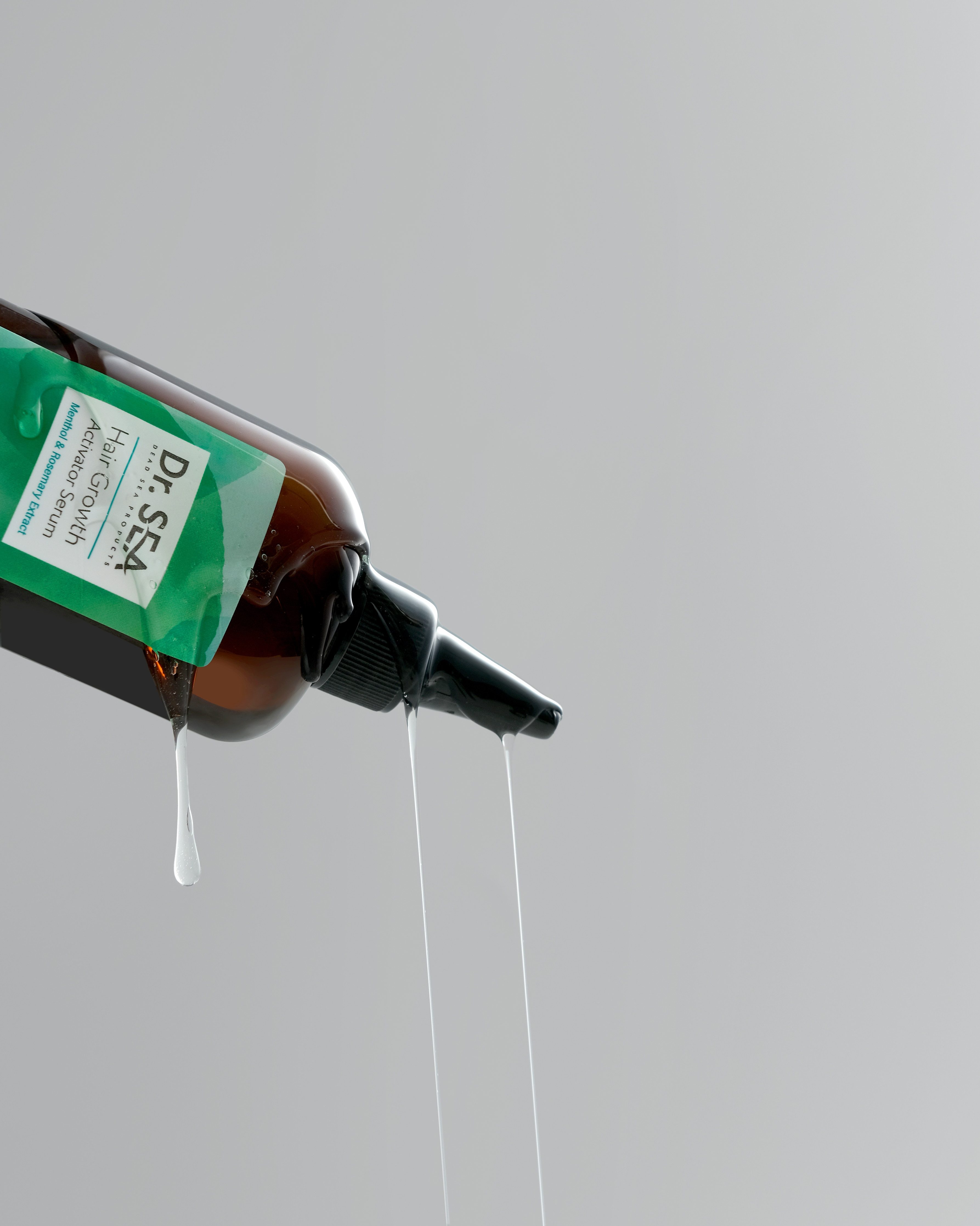 DR. SEA Haarserum Haarwachstum Aktivator Serum Menthol & Rosmarin, Gegen Haarausfall und zur Follikel Stimulation