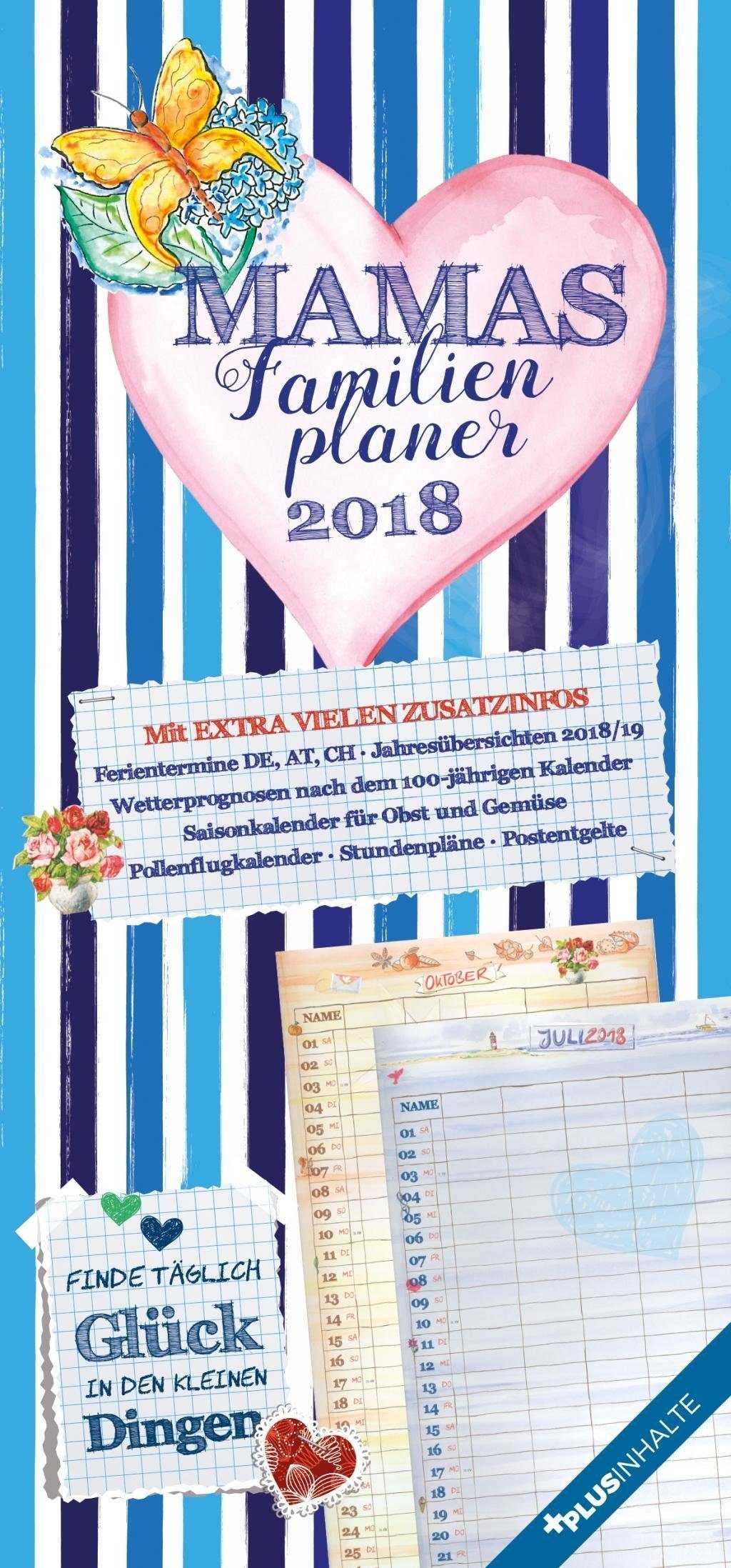 Alpha Edition Familienkalender Mamas Familienplaner 2018