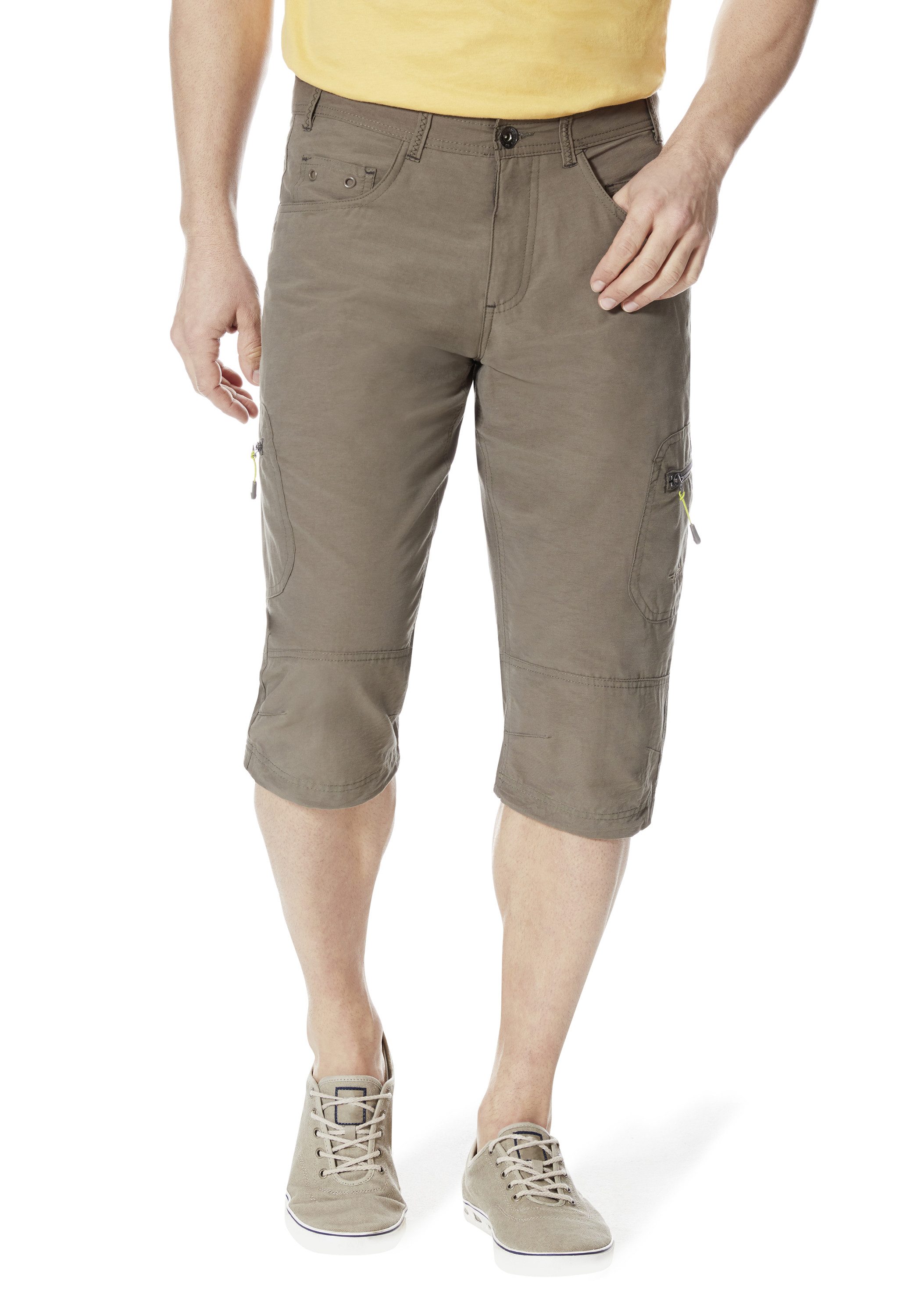 HERO by John Medoox Bermudas Trekking 7/8 Hose Straight Fit Casual Funktion günstig online kaufen