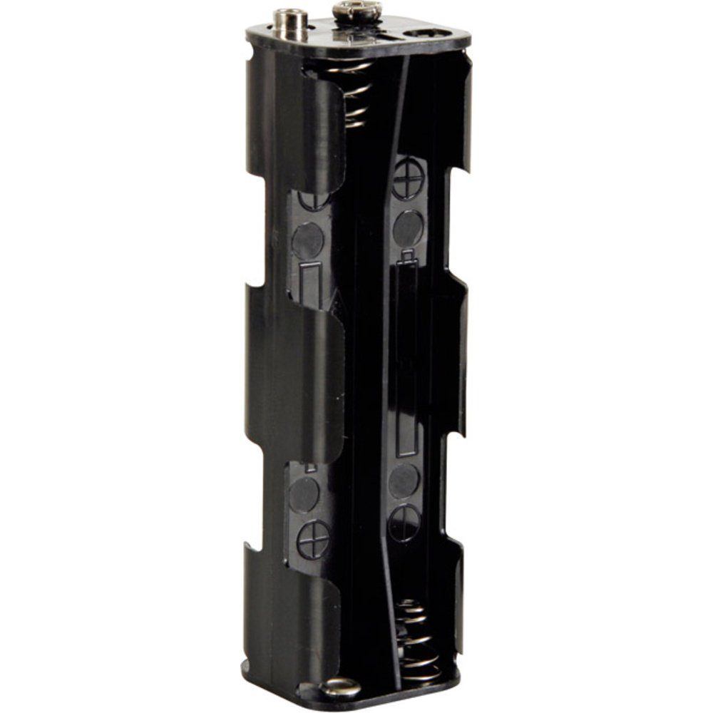 Velleman Batteriewächter Velleman BH382B Batteriehalter 8x Mignon (AA) Druckknopfanschluss (L x
