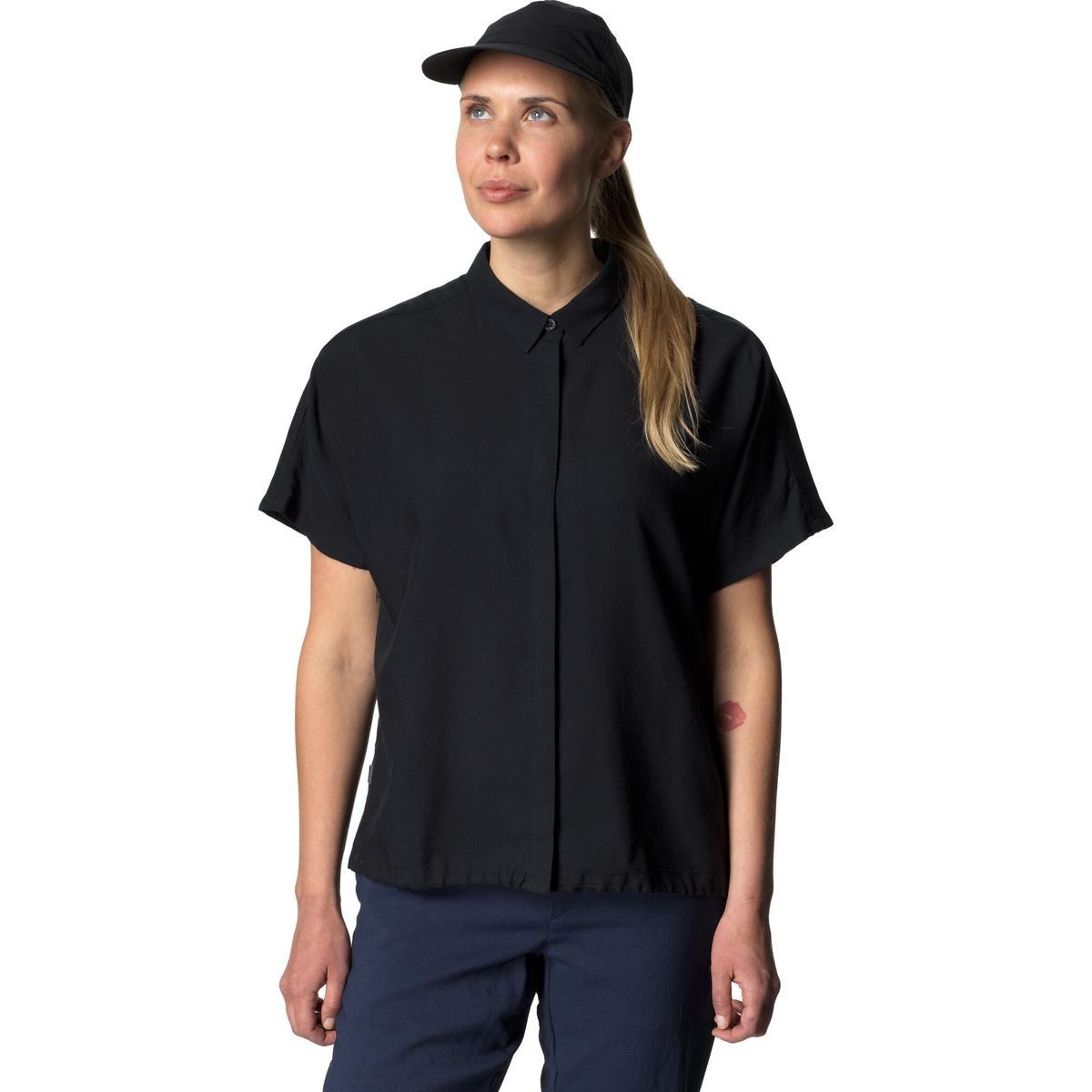 Houdini Outdoorbluse W's Tree Top Kühles und luftiges Oberteil aus 100 % TENCEL™ Lyocell. Ein