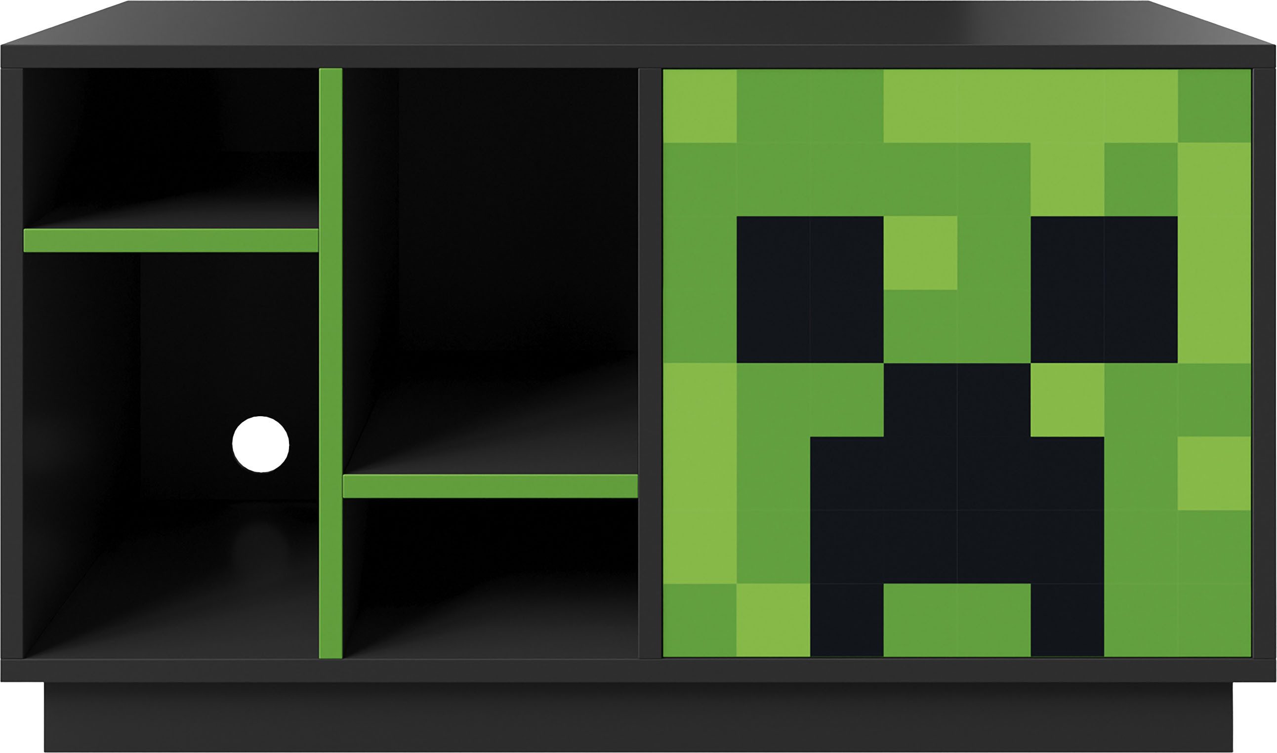 Phoenix Lowboard Minecraft Creeper Lowboard, inkl Beleuchtung