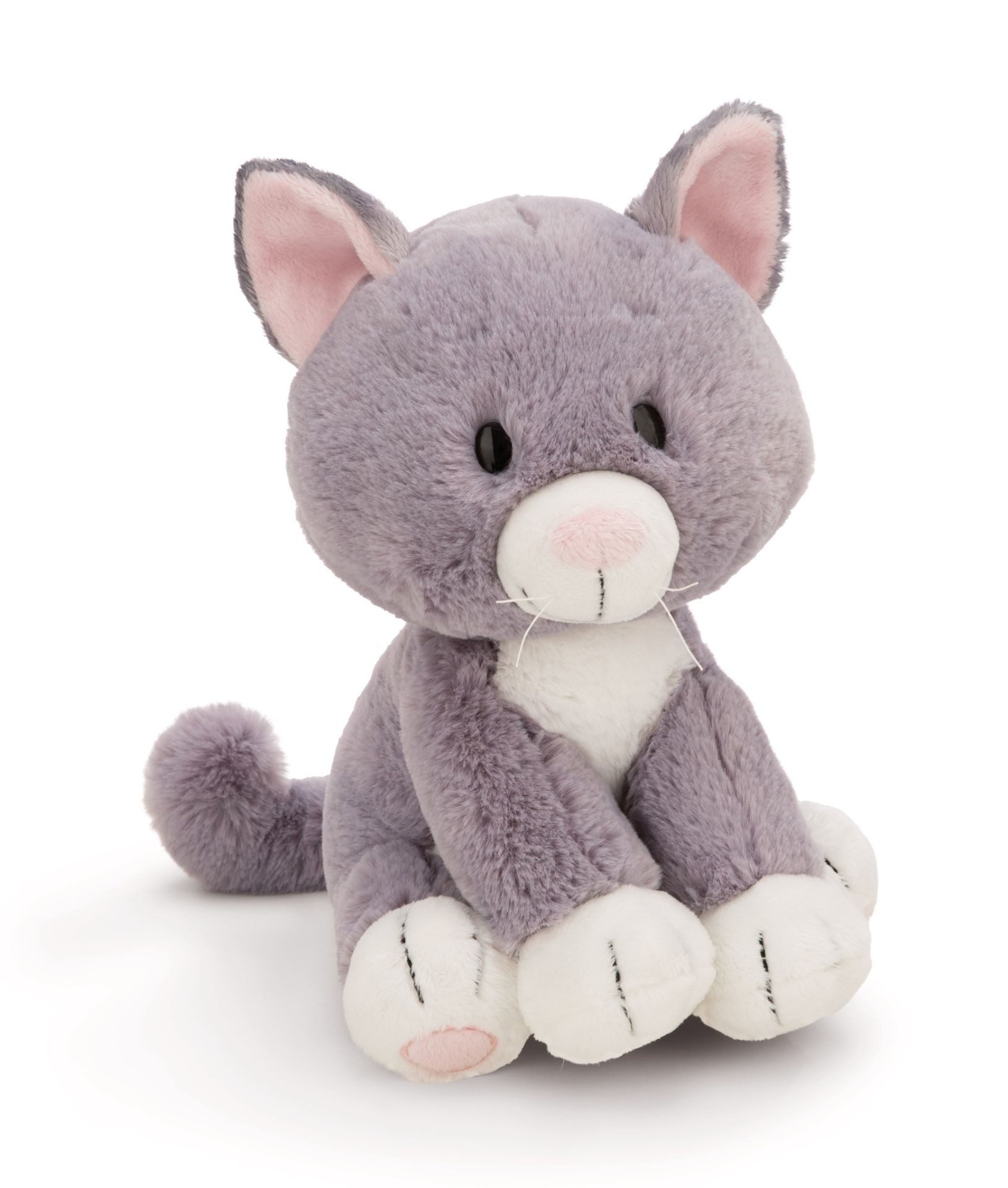 Nici Kuscheltier Nici Kuscheltier Katze sitzend grau 20 cm Plüschkatze