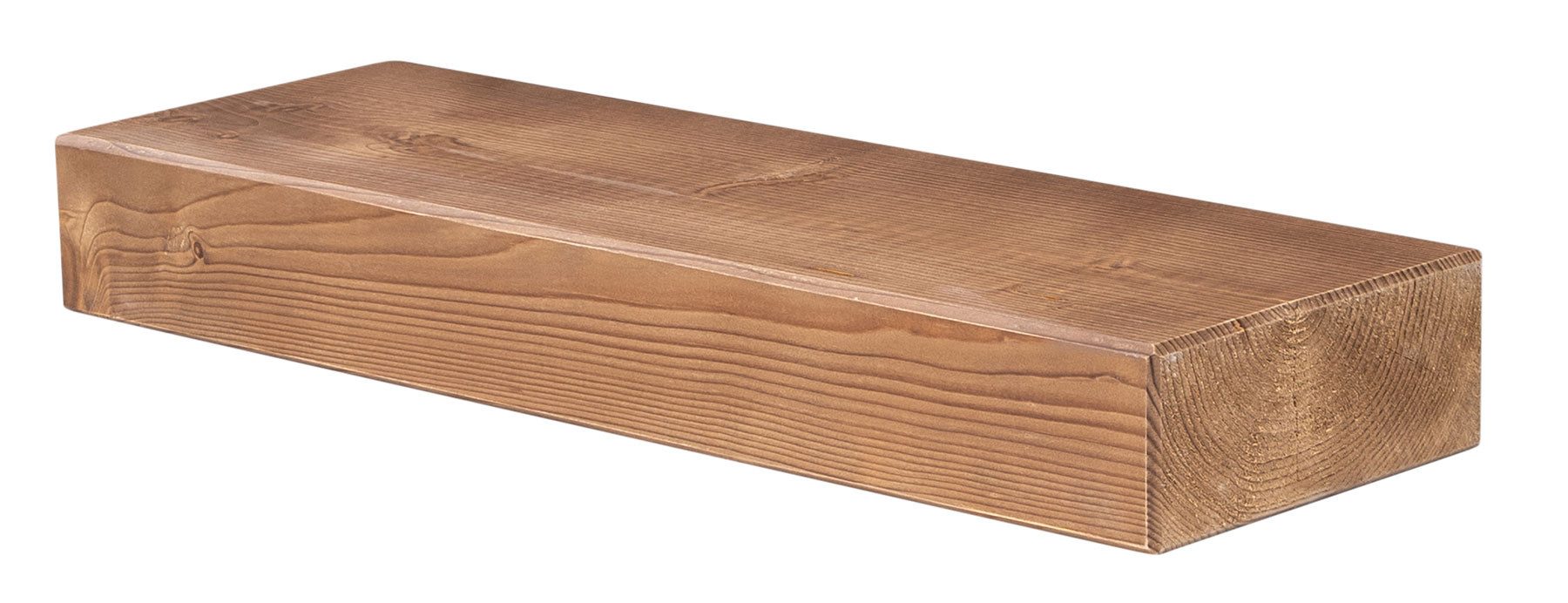 Levandeo® Wandregal, levandeo Wandregal Holz Massiv 60x20cm Eiche Farbig Wandboard Regal