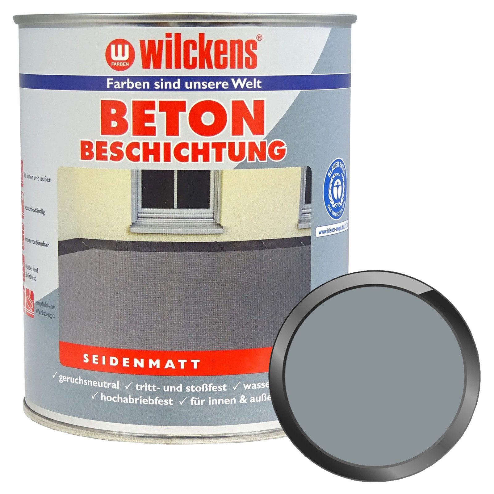 Wilckens Farben Bodenversiegelung Betonbeschichtung - 0.75 Liter