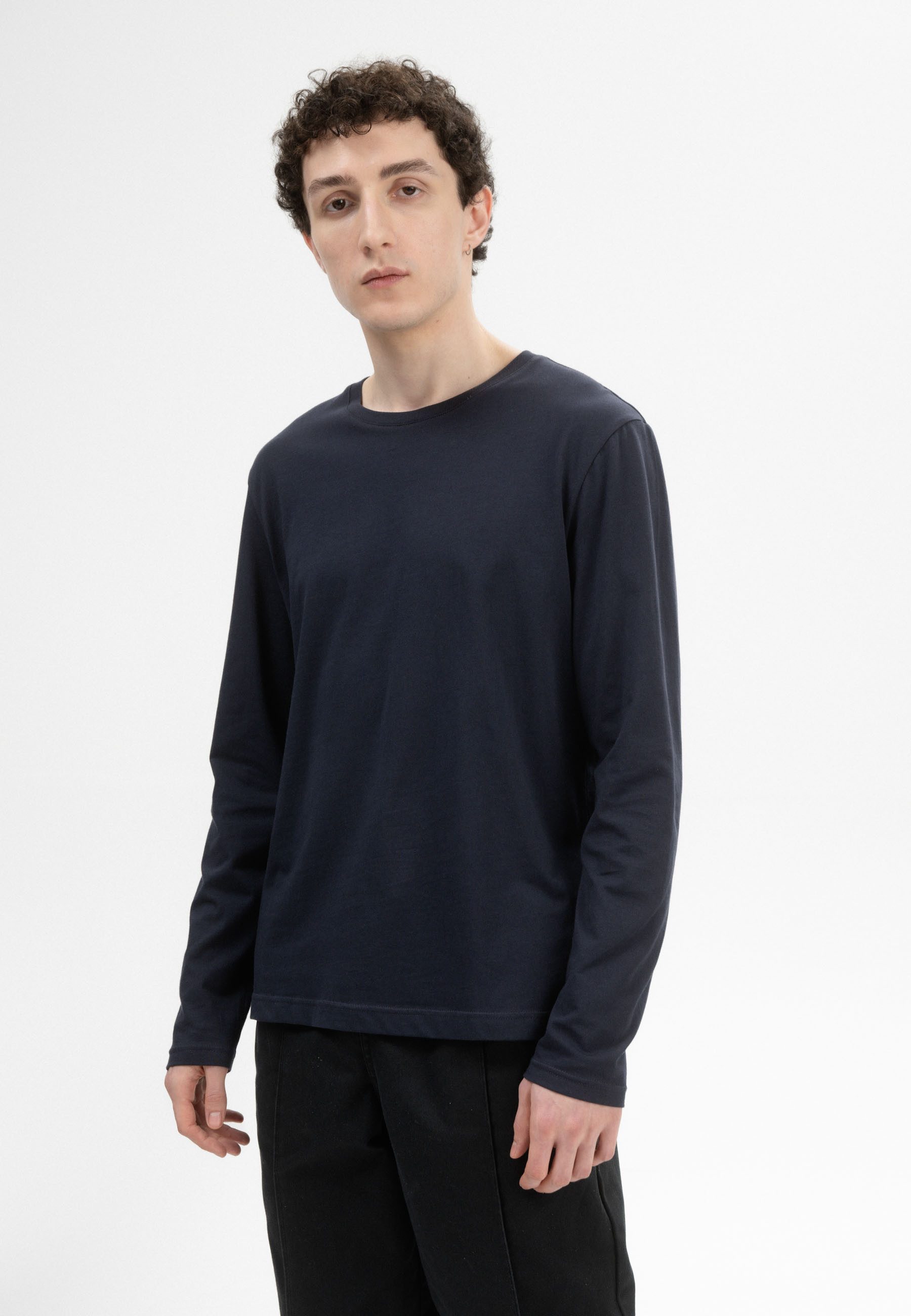 Langarmshirt Basic Langarmshirt Style JERIN