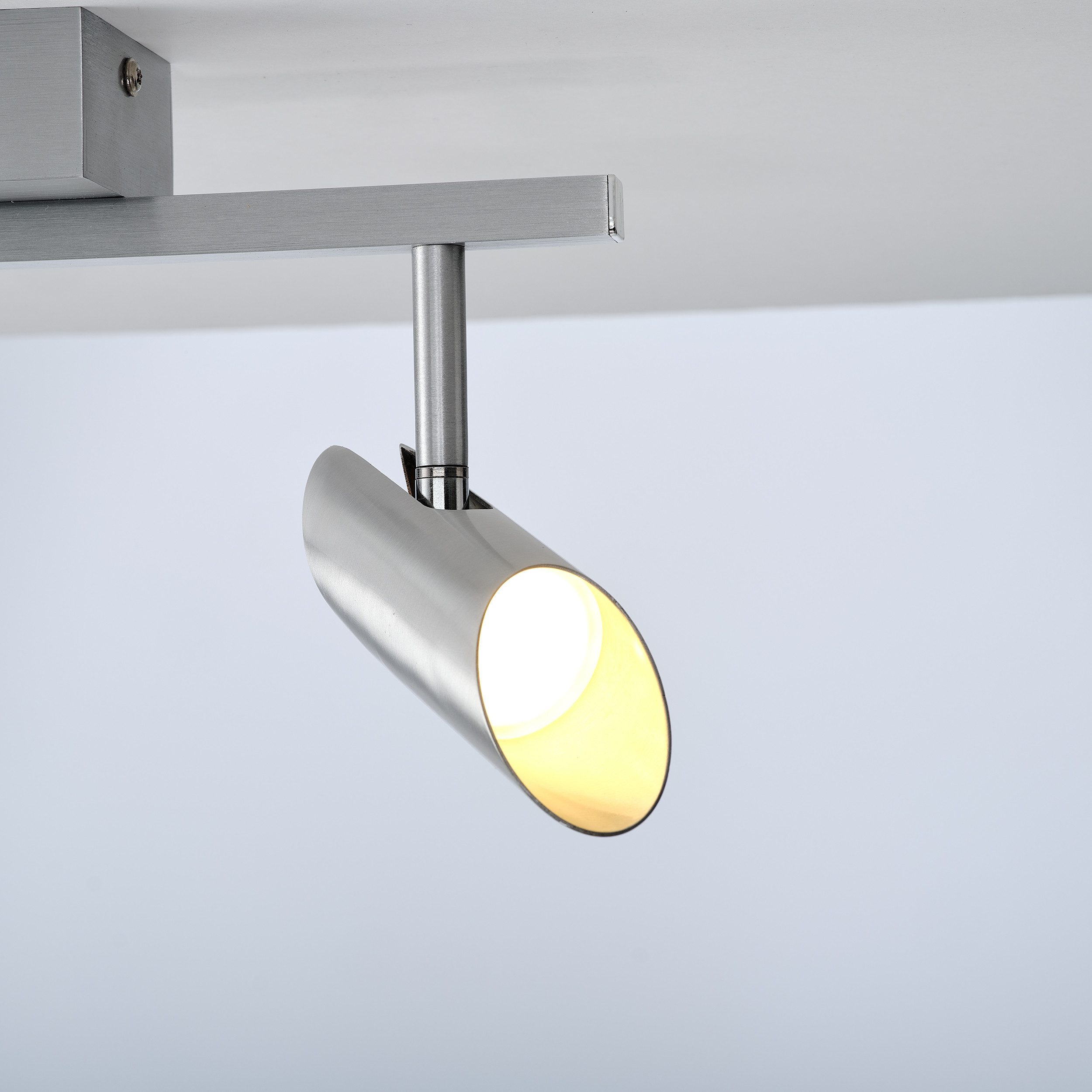 Lightbox Deckenstrahler, LED fest integriert, Warmweiß, LED Balken Deckenspot - 3 Stufen dimmbar - 35 x 16 x 6 cm