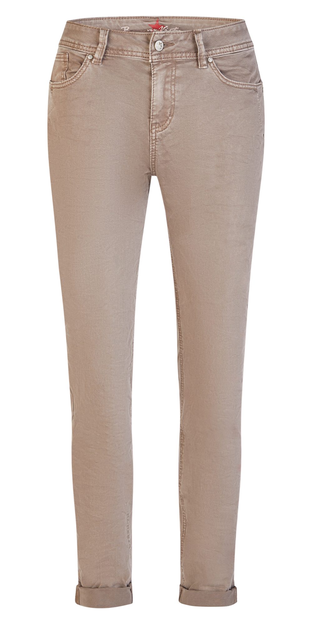 Buena Vista Stretch-Jeans BUENA VISTA MALIBU-ZIP HIGH stone 888 B5914 4141.5902 - Stretch Twill