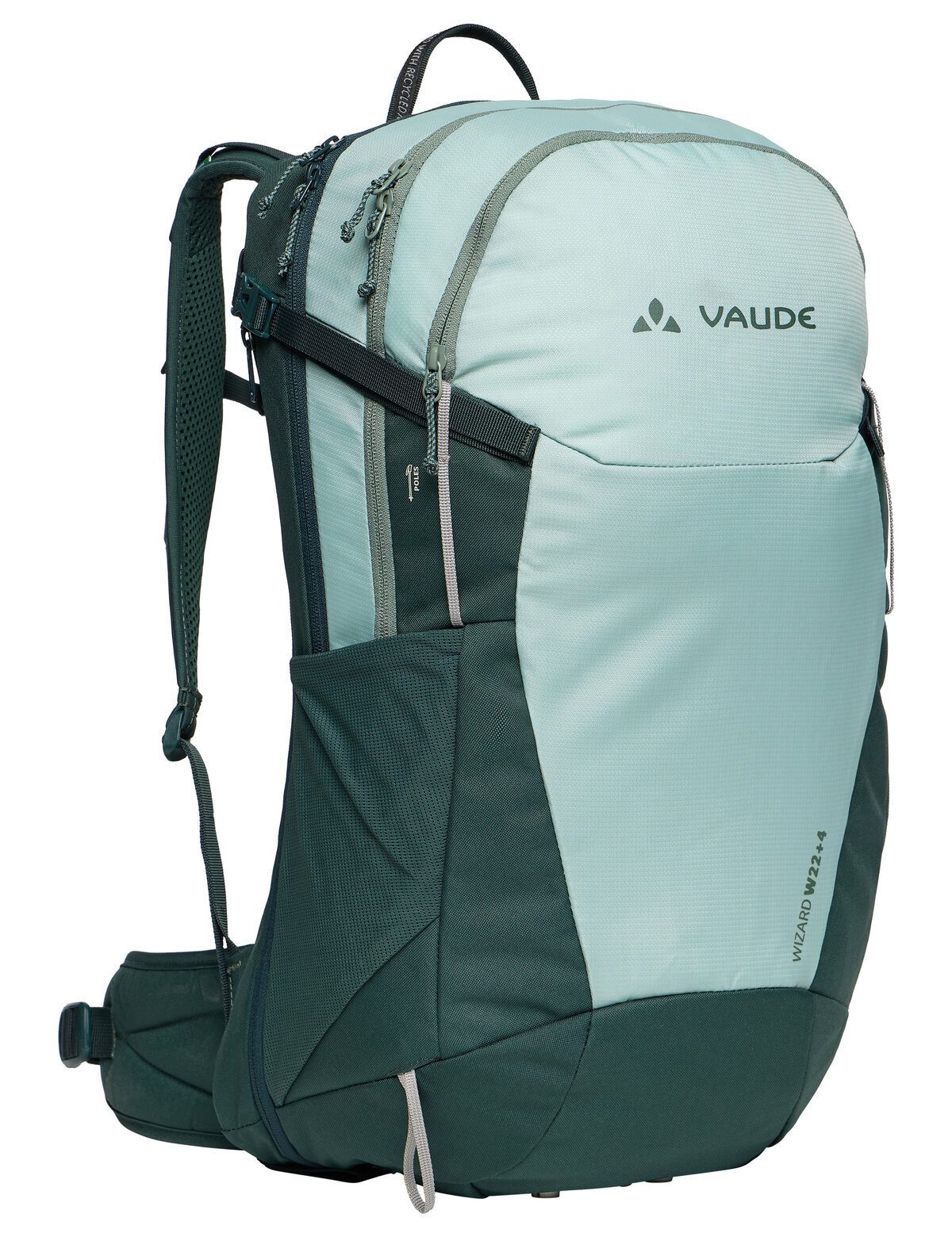 VAUDE Trekkingrucksack Women's Wizard 22+4, Multifunktionaler Wanderrucksack mit innovativem Tragesystem, 26 Lite
