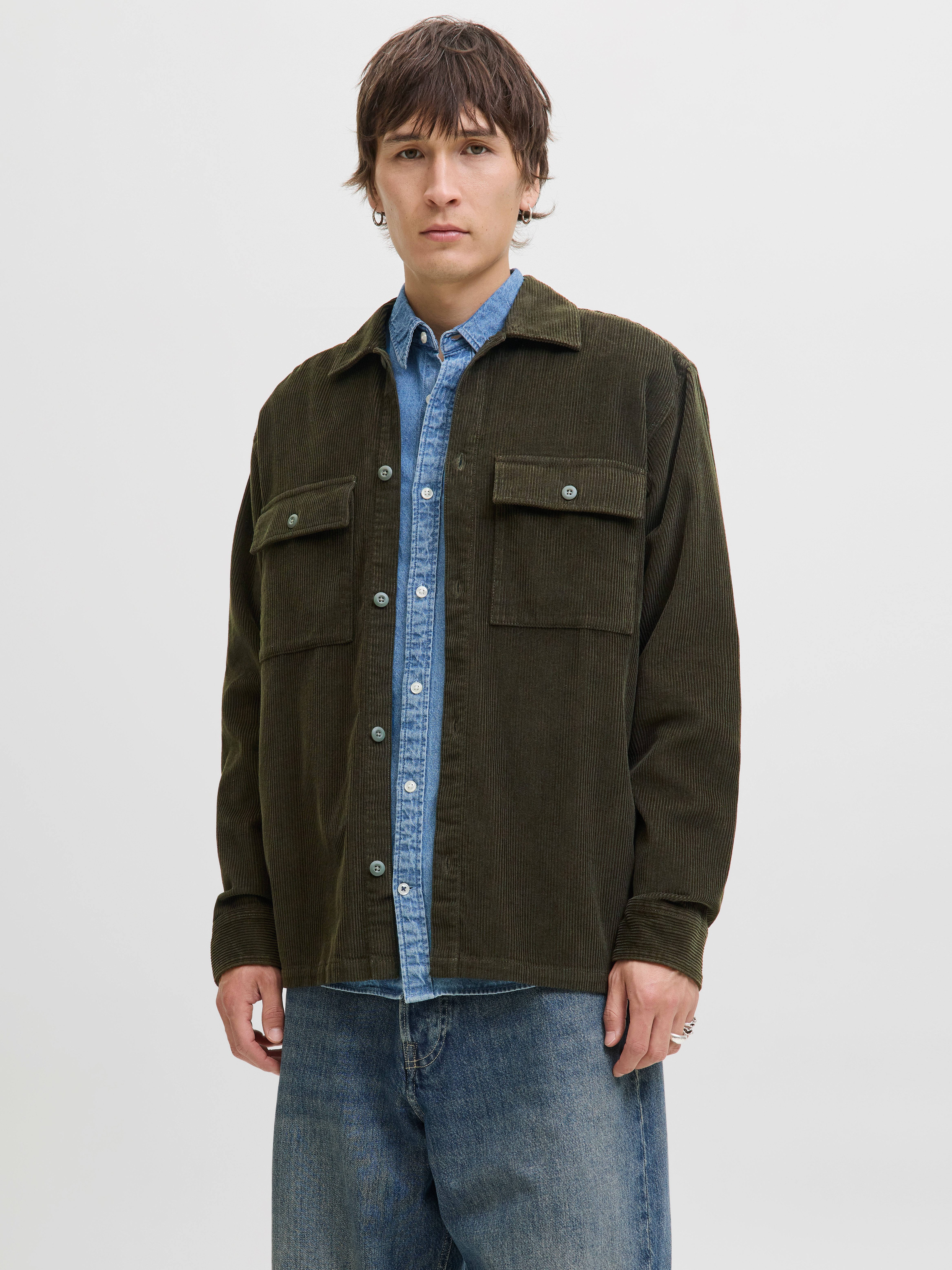 Jack & Jones Langarmhemd JJEPERFECT CORDUROY OVERSHIRT LS SN günstig online kaufen