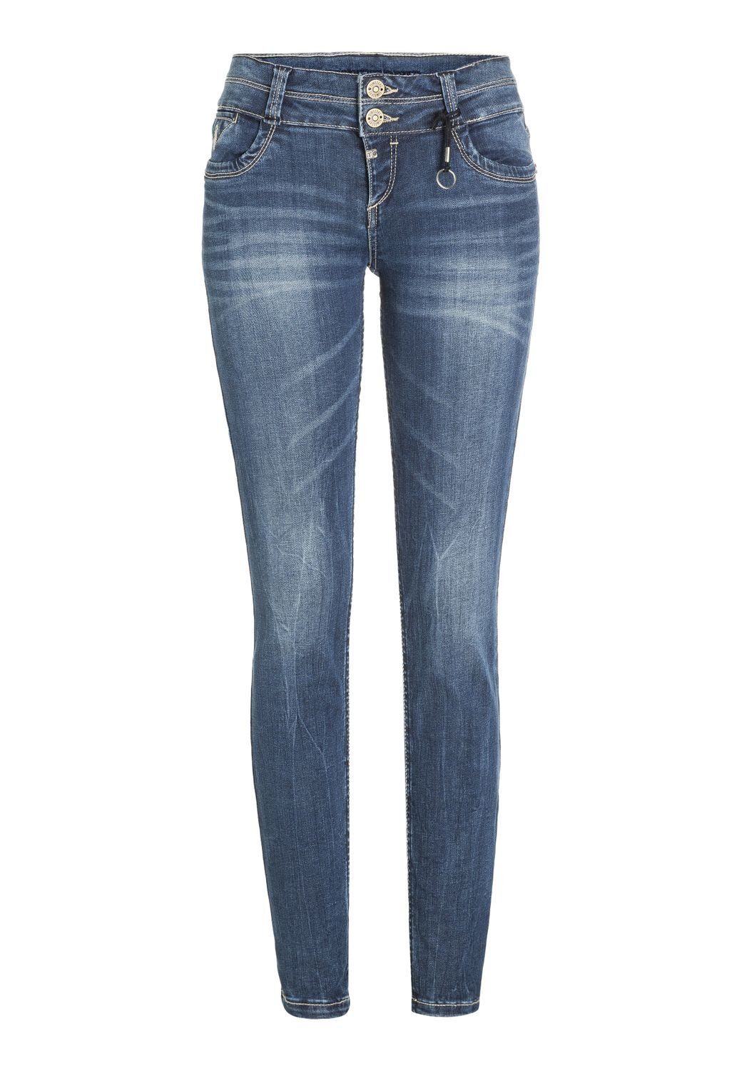 mit Jeanshose TIMEZONE Stretch Slim-fit-Jeans Enya