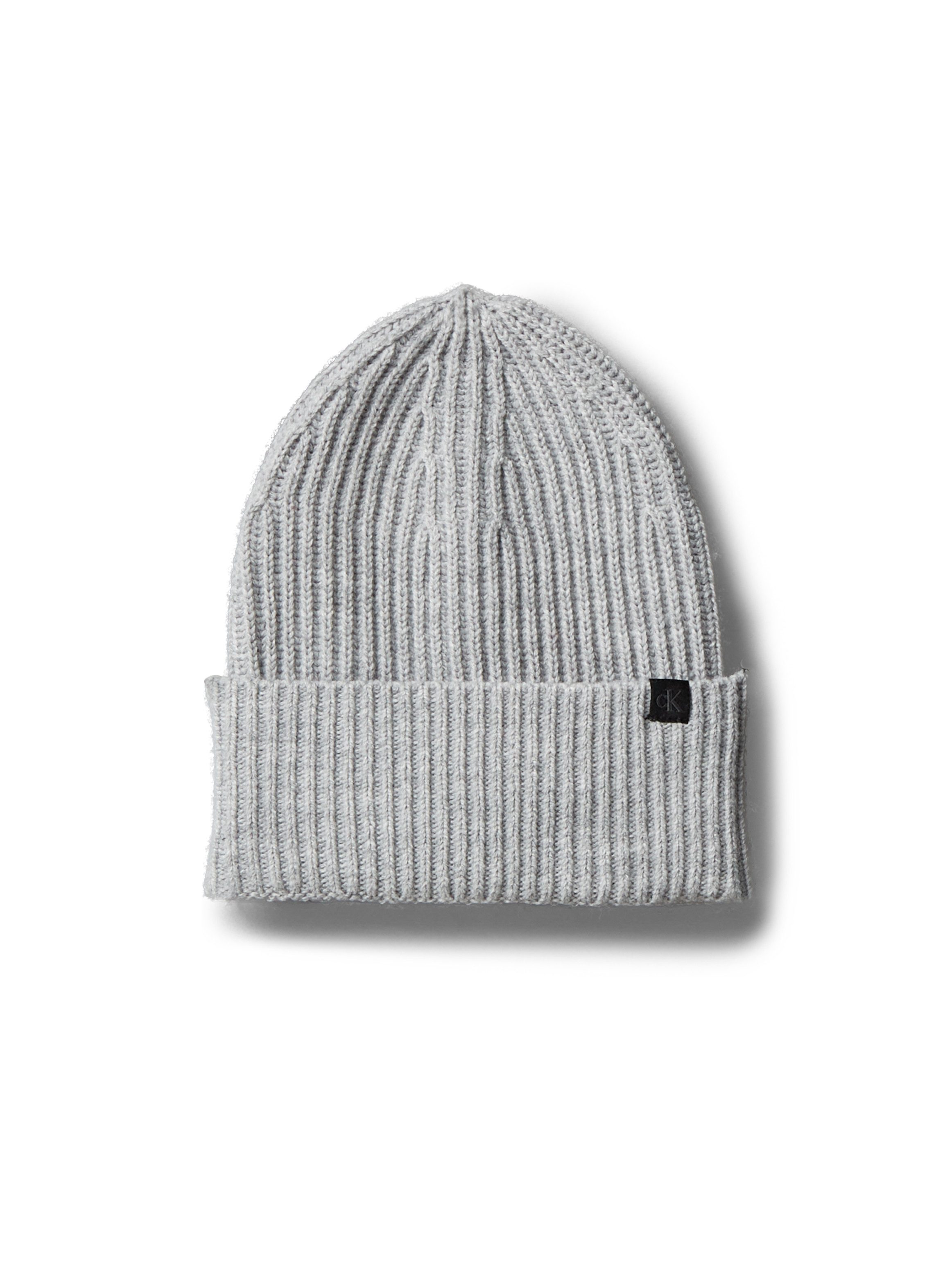 Calvin Klein Jeans Beanie Monogram Rib Beanie mit Logopatch