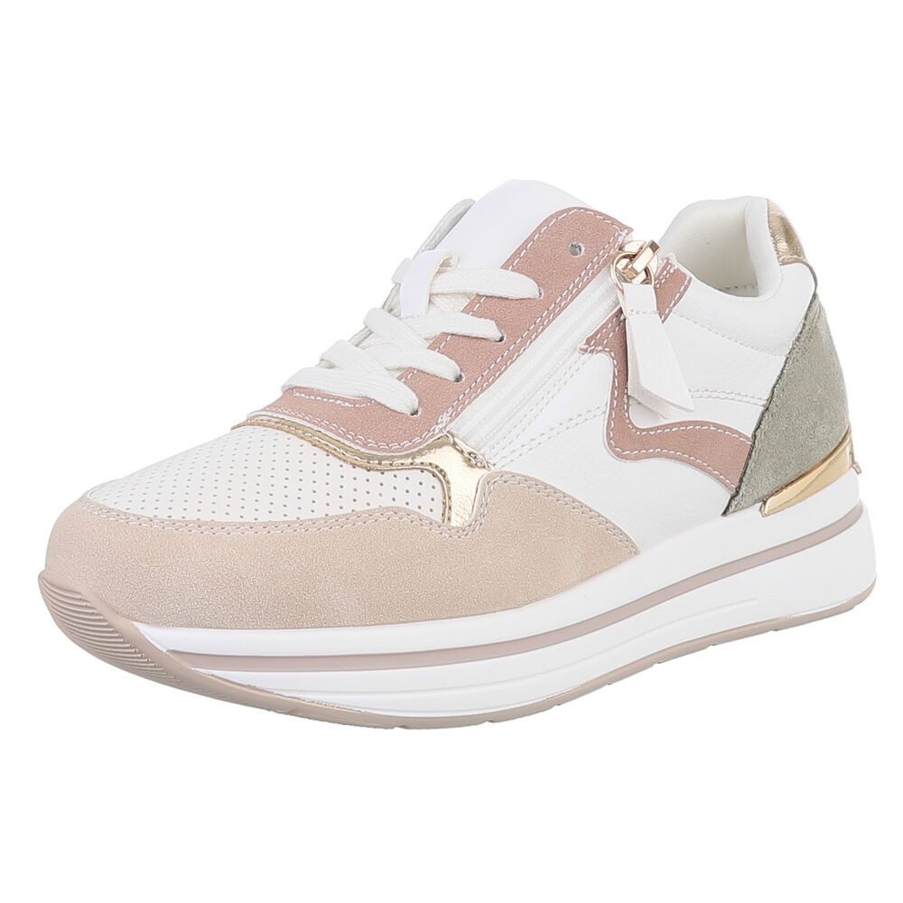 Ital-Design Damen Low-Top Freizeit Sneaker (88671837) Keilabsatz/Wedge Snea günstig online kaufen