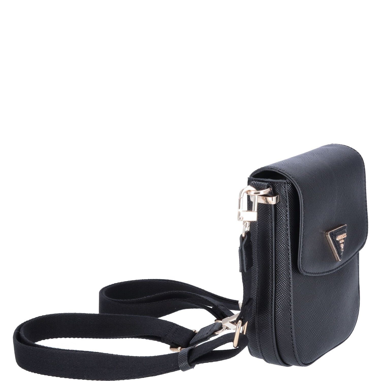 Guess Freizeitrucksack GUESS Umhängetasche/Rucksack 2in1 Brynlee Black (1-tlg)