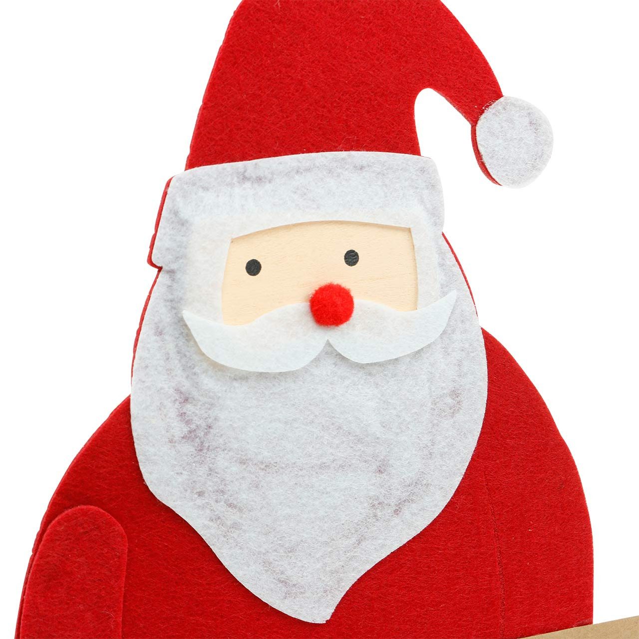 Florists Products Grußkarten Weihnachtsmann Anhänger mit Brief für Geschenkideen und, 4 Stück