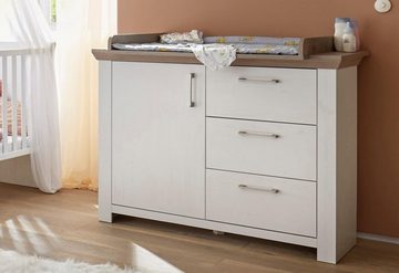 Mäusbacher Babyzimmer-Komplettset Stralsund, (Set, 3-St., Bett, Wickelkommode, Schrank)