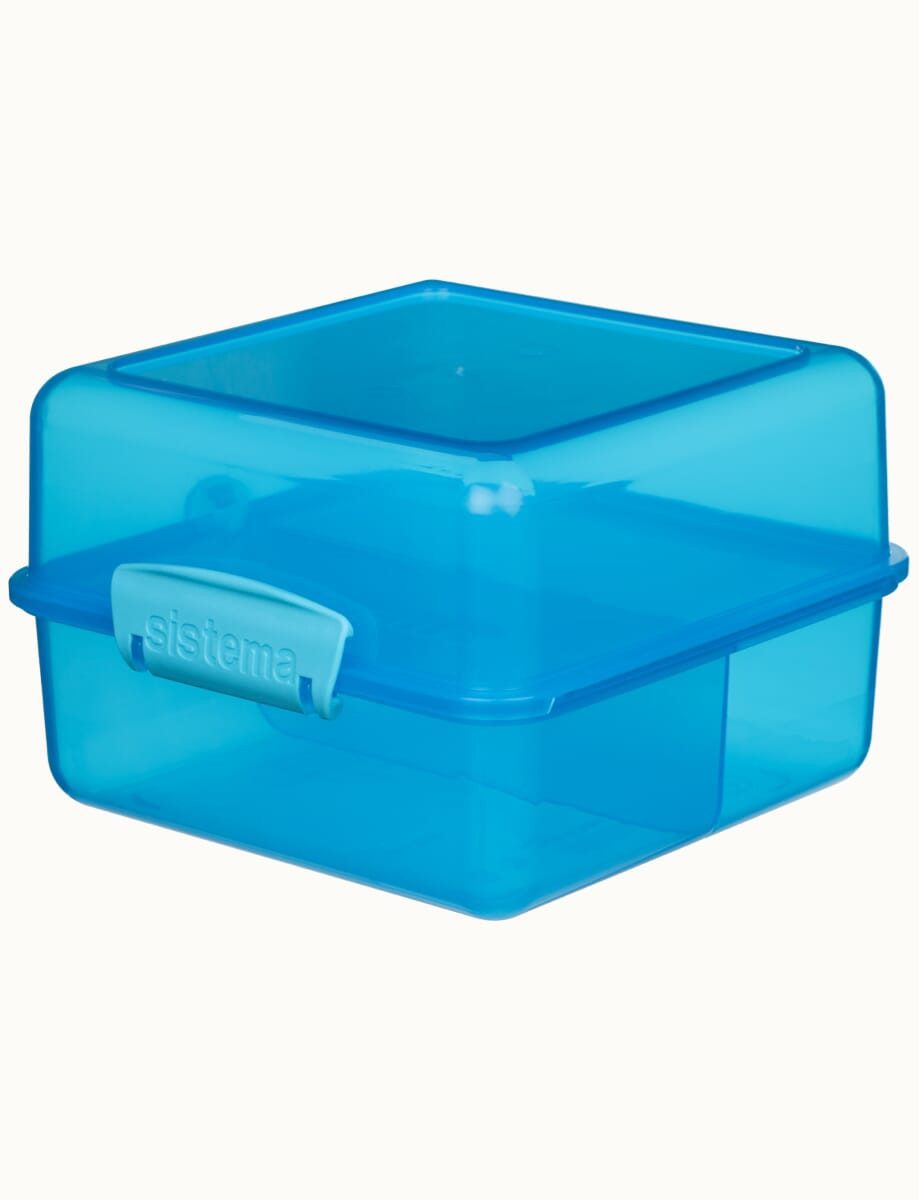sistema Lunchbox Sistema 1,4L Lunch Cube - Blue