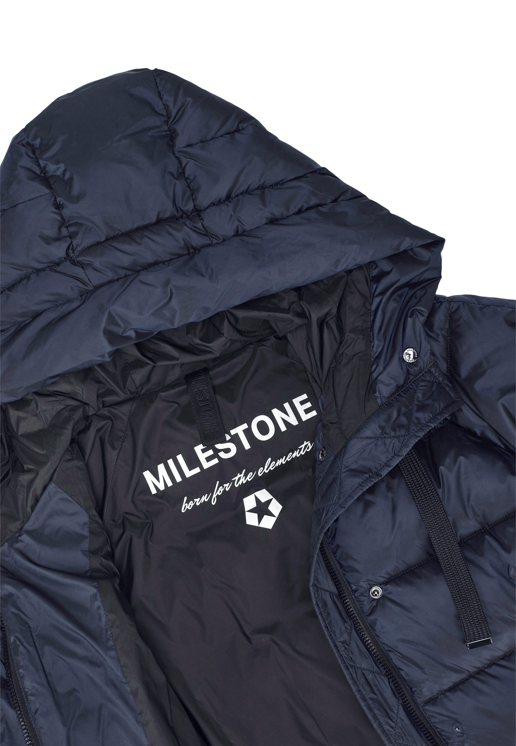 MILESTONE Steppjacke MSUmeko Damen Übergangsjacke Jacke gesteppt normale Passform